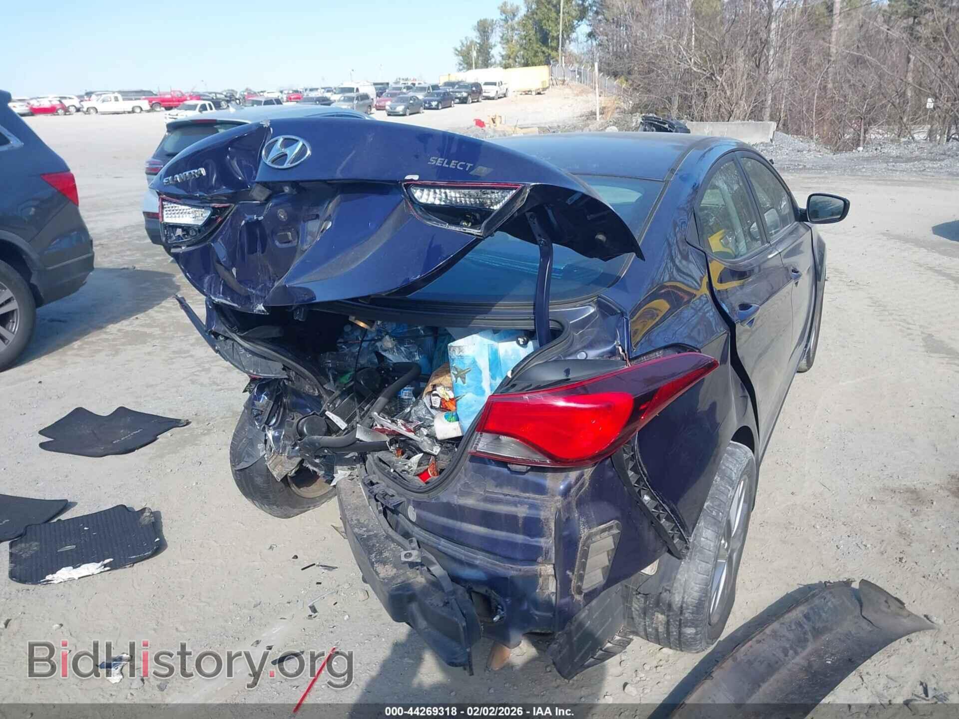 2014 HYUNDAI ELANTRA - VIN: 5NPDH4AE1EH458765 - Фото 4