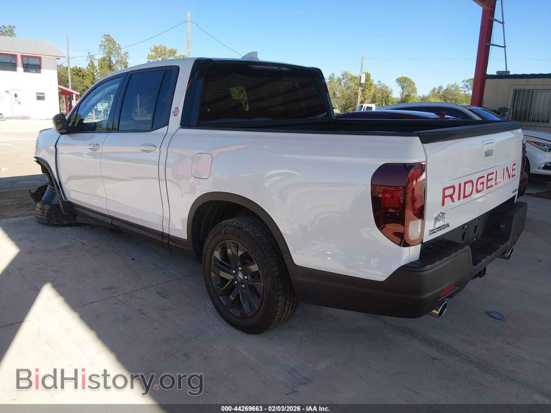 2025 HONDA RIDGELINE - VIN: 5FPYK3F11SB001880 - Фото 3