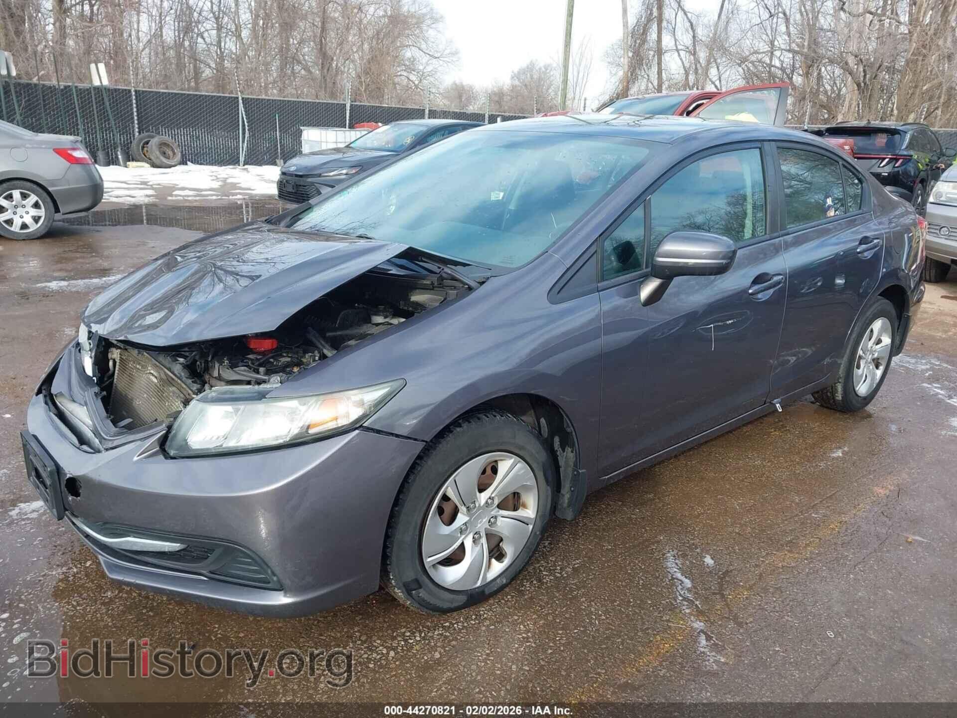 2014 HONDA CIVIC - VIN: 19XFB2F54EE071736 - Фото 2
