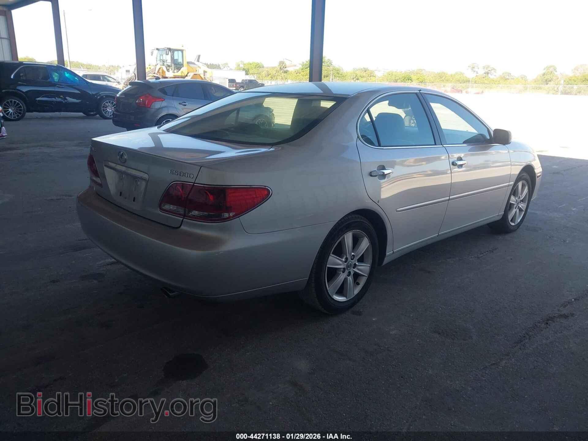 2006 LEXUS ES 330 - VIN: JTHBA30G765175229 - Фото 4