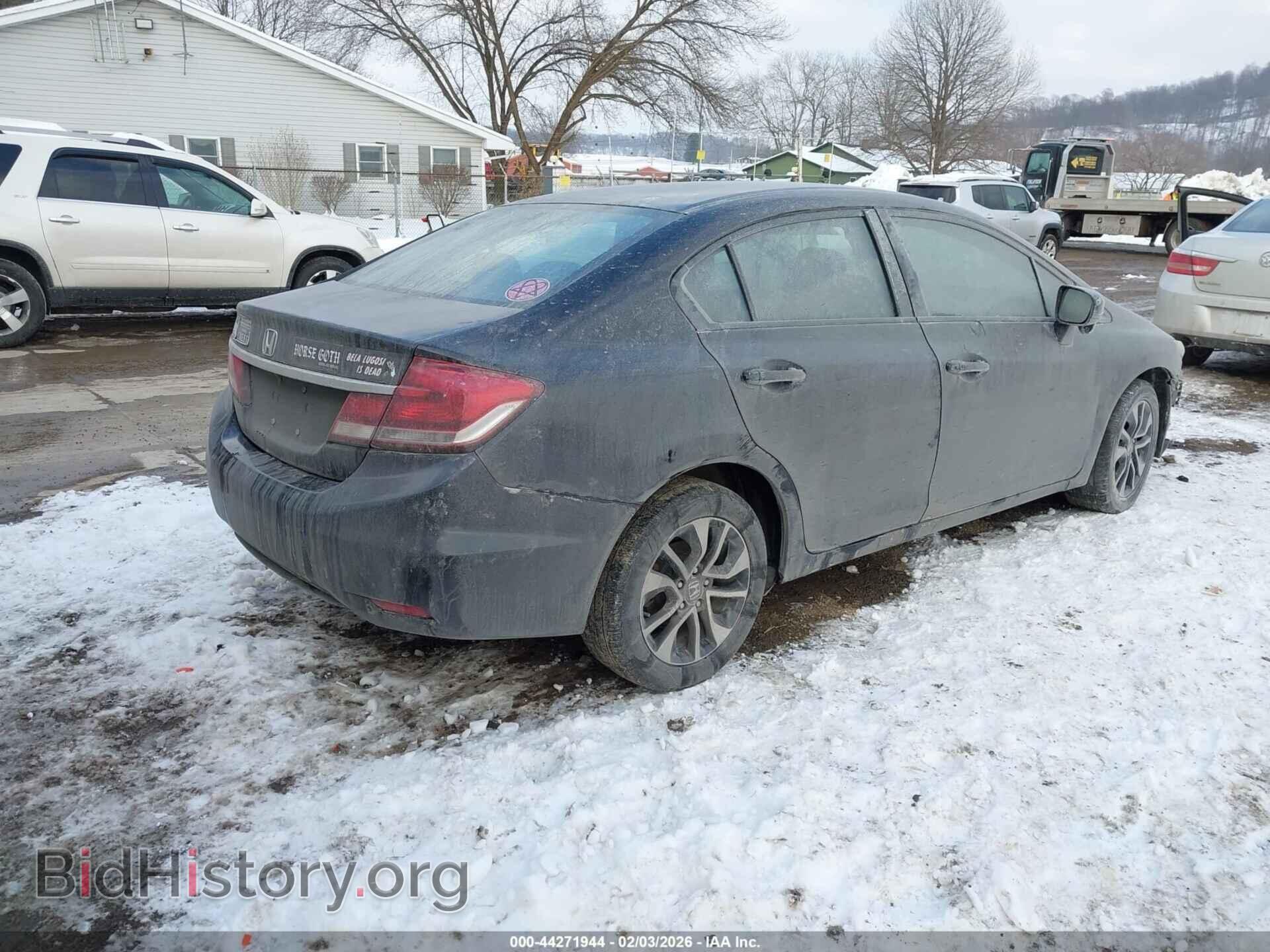 2014 HONDA CIVIC - VIN: 19XFB2F85EE220052 - Фото 4