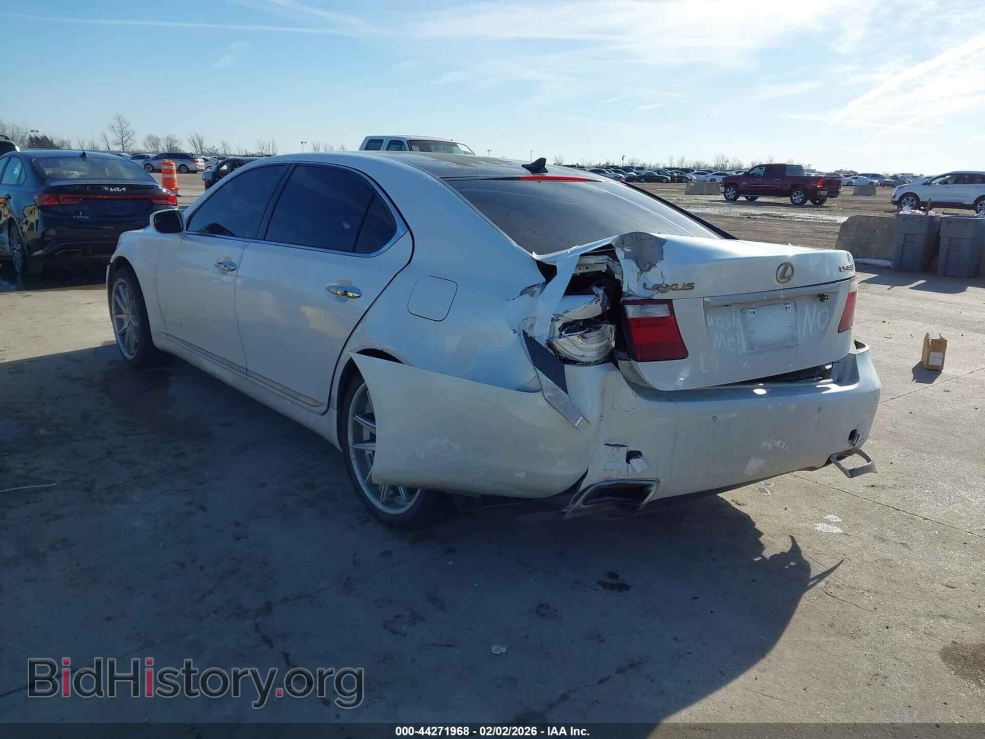 2007 LEXUS LS 460 - VIN: JTHGL46F175018799 - Фото 3