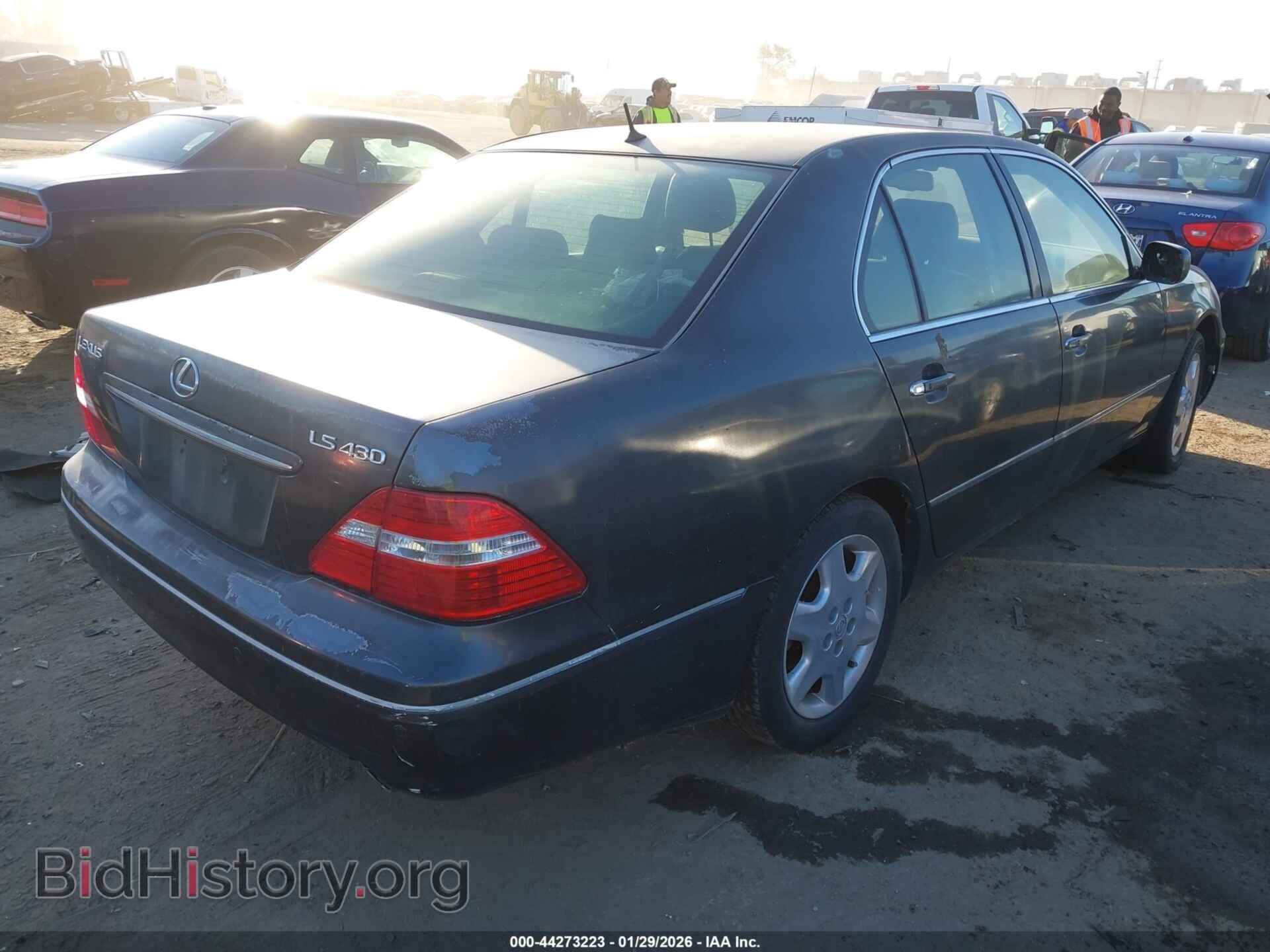 2005 LEXUS LS 430 - VIN: JTHBN36FX50180889 - Фото 4