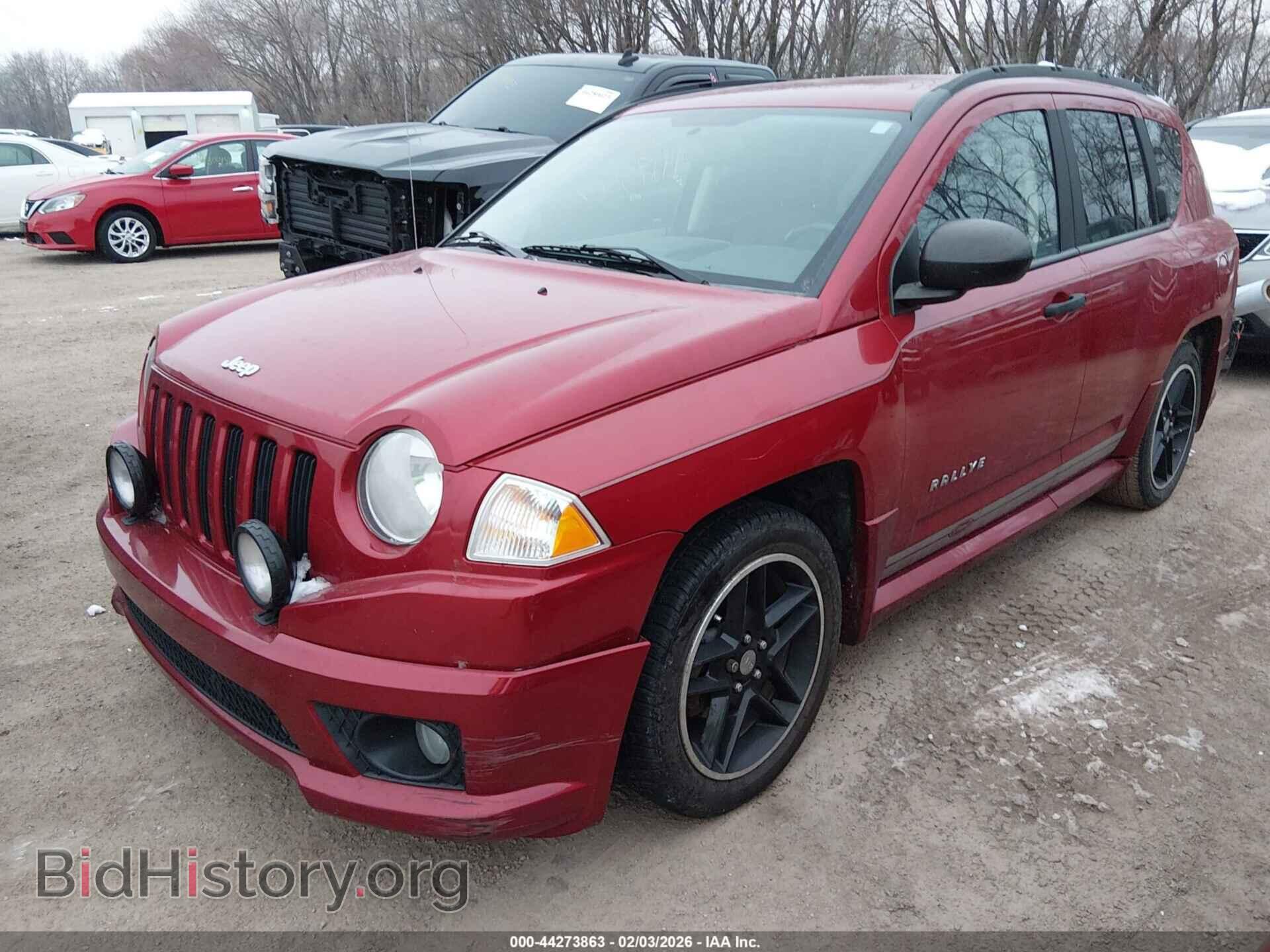 2007 JEEP COMPASS - VIN: 1J8FF57W07D393445 - Фото 2
