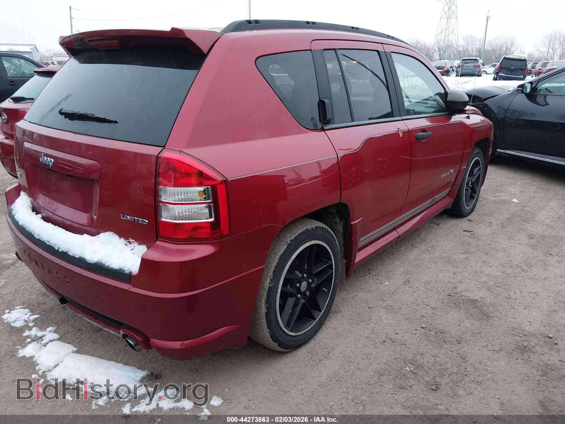2007 JEEP COMPASS - VIN: 1J8FF57W07D393445 - Фото 4