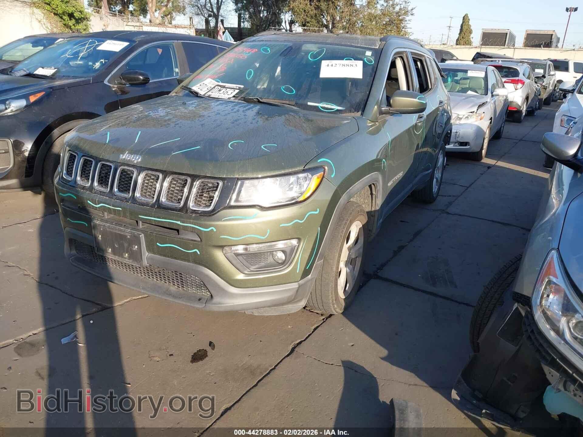 2021 JEEP COMPASS - VIN: 3C4NJDBB9MT560746 - Фото 2