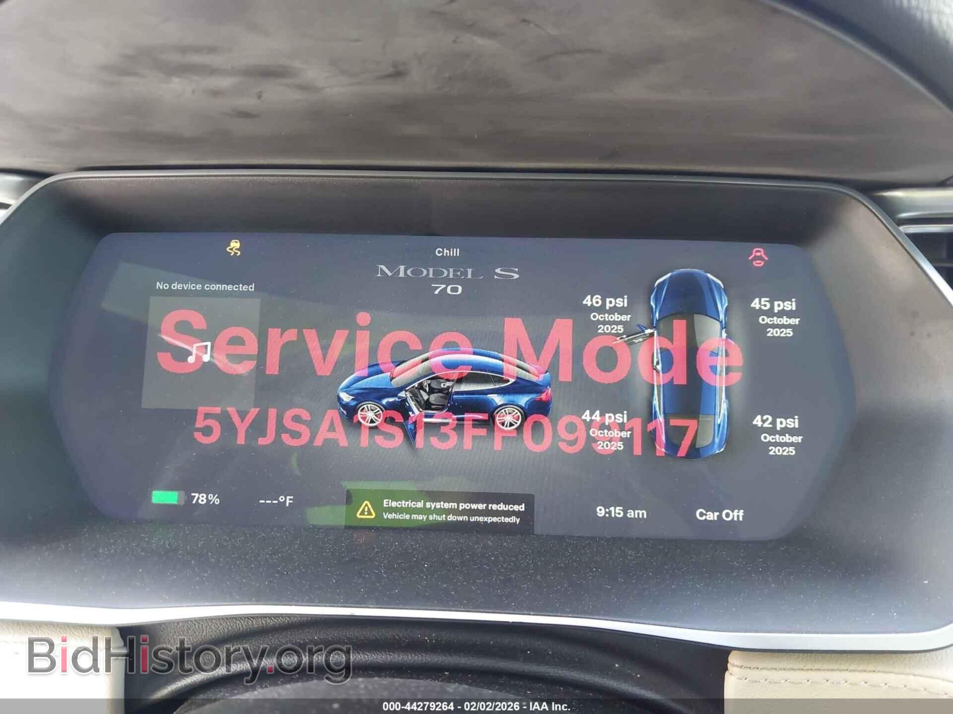 2015 TESLA MODEL S - VIN: 5YJSA1S13FF099117 - Photo 7