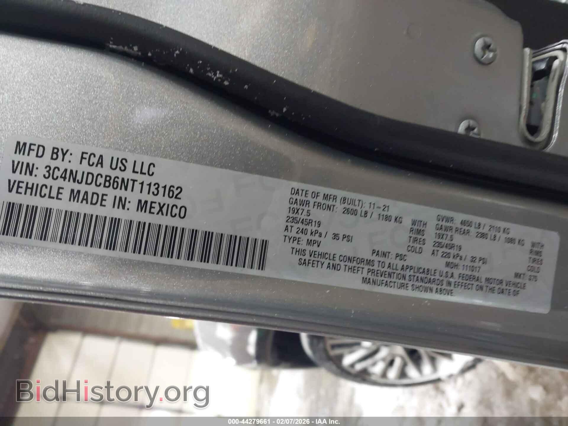 2022 JEEP COMPASS - VIN: 3C4NJDCB6NT113162 - Фото 9