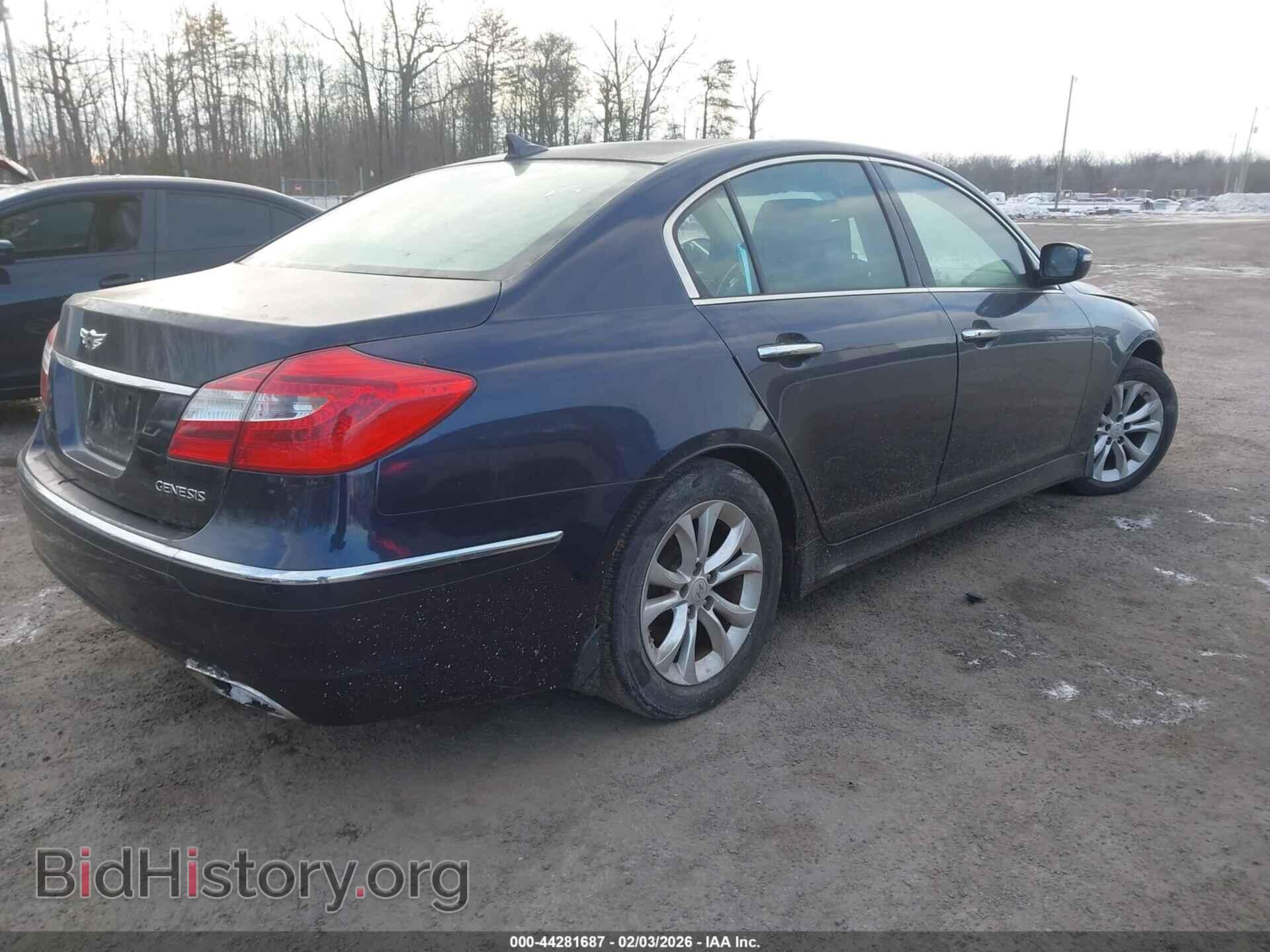 2012 HYUNDAI GENESIS - VIN: KMHGC4DD2CU196817 - Фото 4