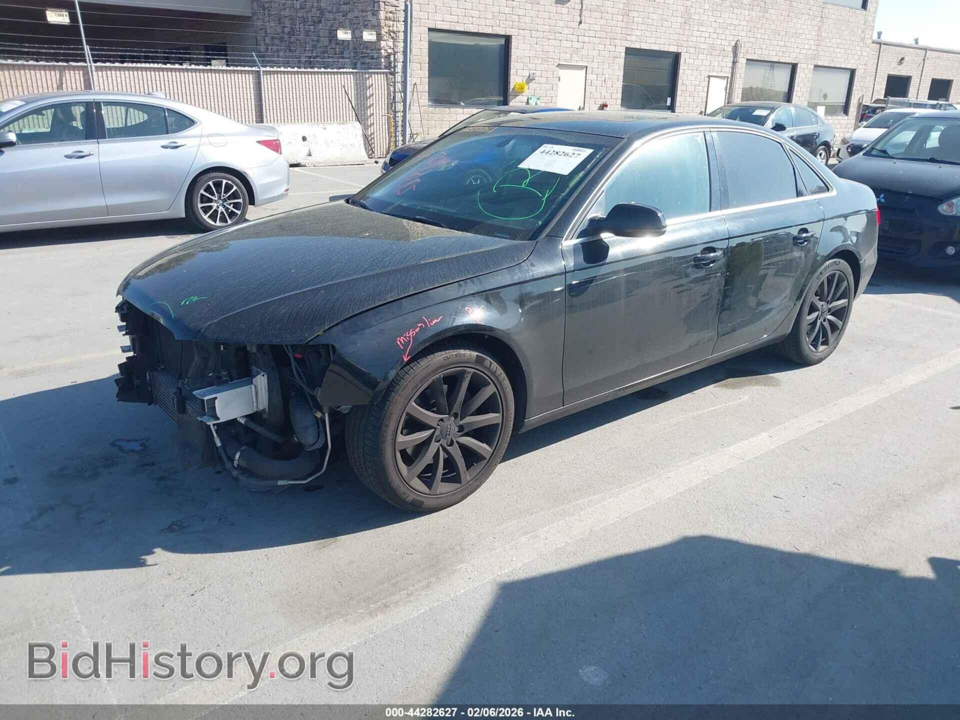 2013 AUDI A4 - VIN: WAUFFAFL0DN003129 - Фото 2