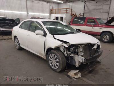 2013 Toyota COROLLA LE, белый — VIN 2T1BU4EEXDC923624, IAAI