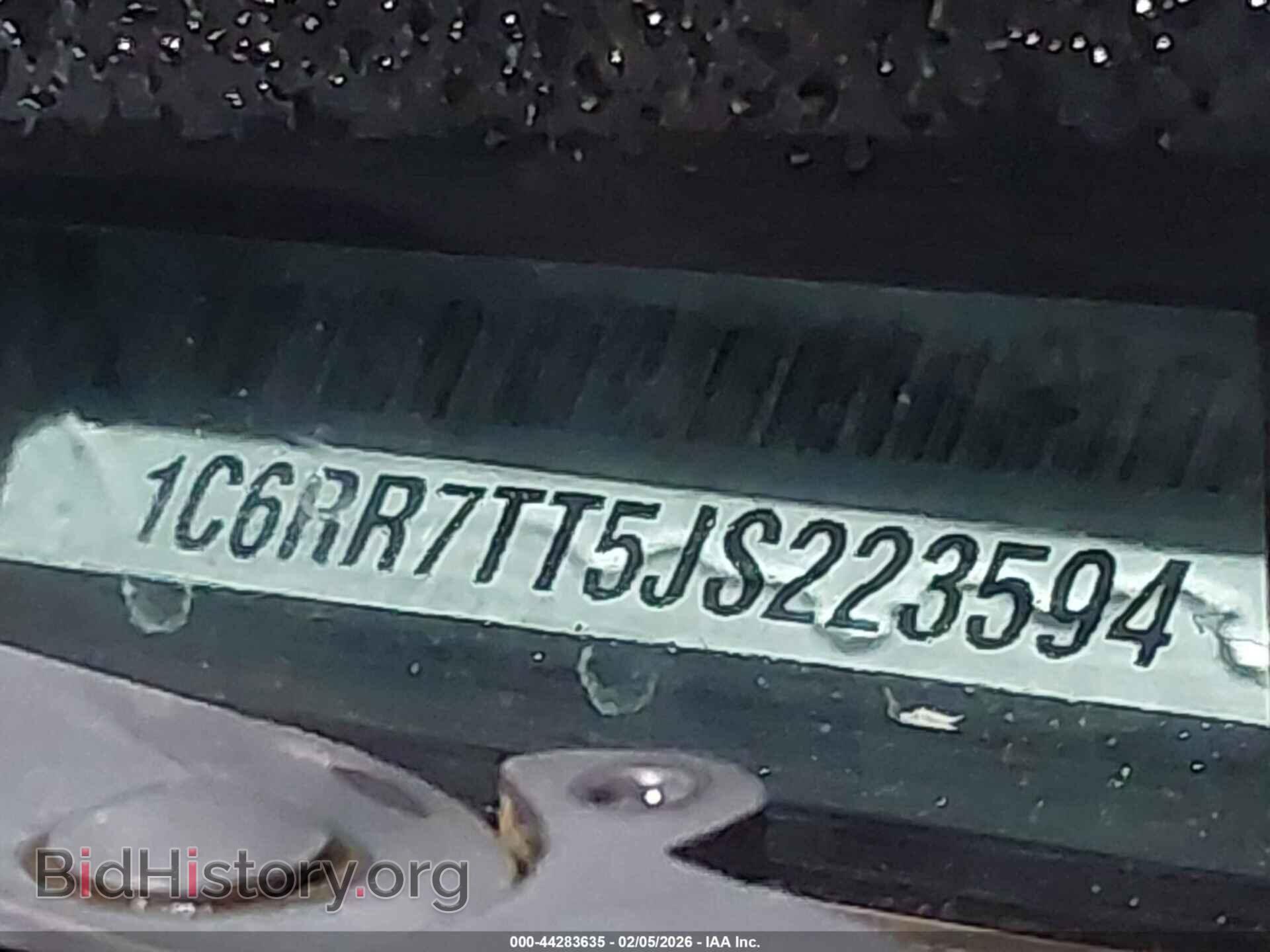 2018 RAM 1500 - VIN: 1C6RR7TT5JS223594 - Фото 9