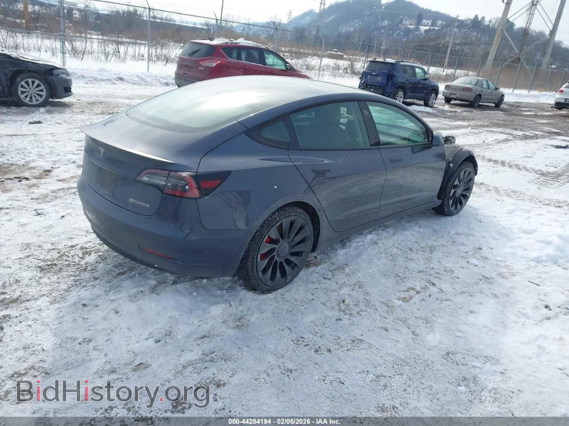 2022 TESLA MODEL 3 - VIN: 5YJ3E1EC8NF356065 - Фото 4