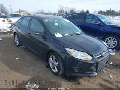 2014 Ford FOCUS SE, черный — VIN 1FADP3F23EL310002, IAAI