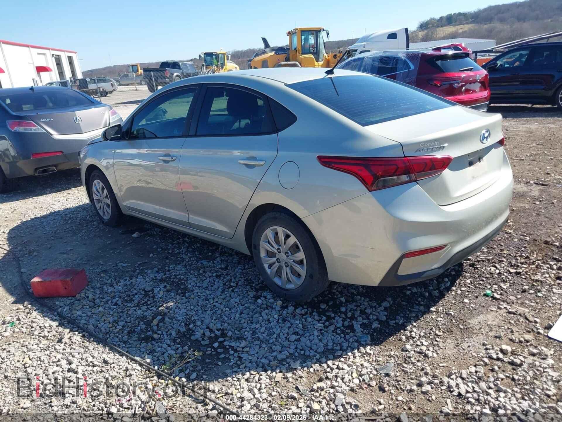 2019 HYUNDAI ACCENT - VIN: 3KPC24A36KE050077 - Фото 3