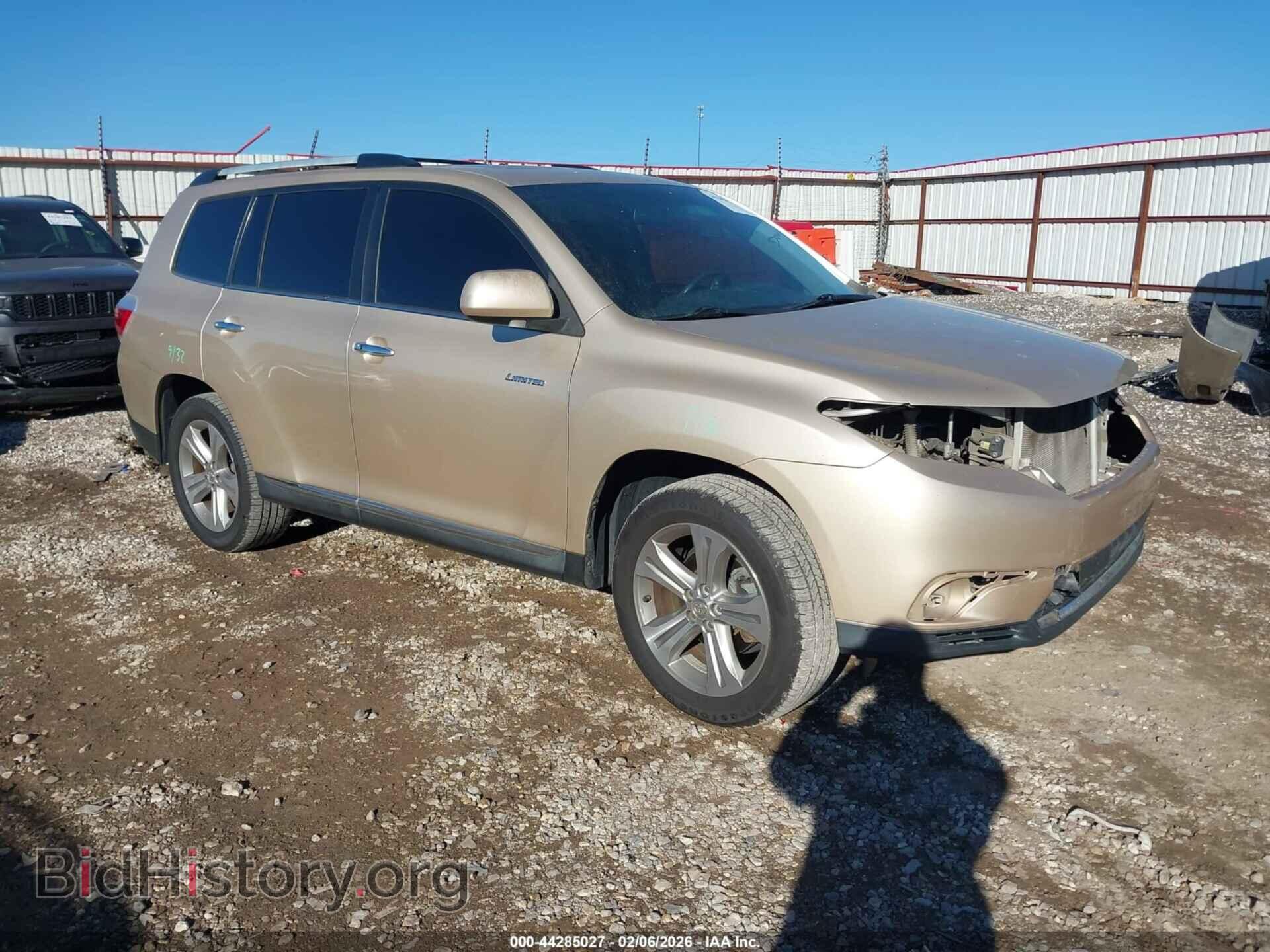 Фотография 5TDYK3EH6DS106484 - TOYOTA HIGHLANDER 2013