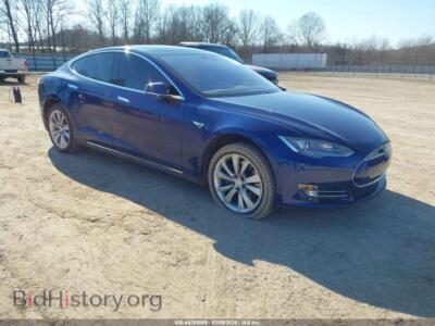 2016 Tesla MODEL S 60d/70d/75d/85d/90d, синий — VIN 5YJSA1E23GF128461, IAAI