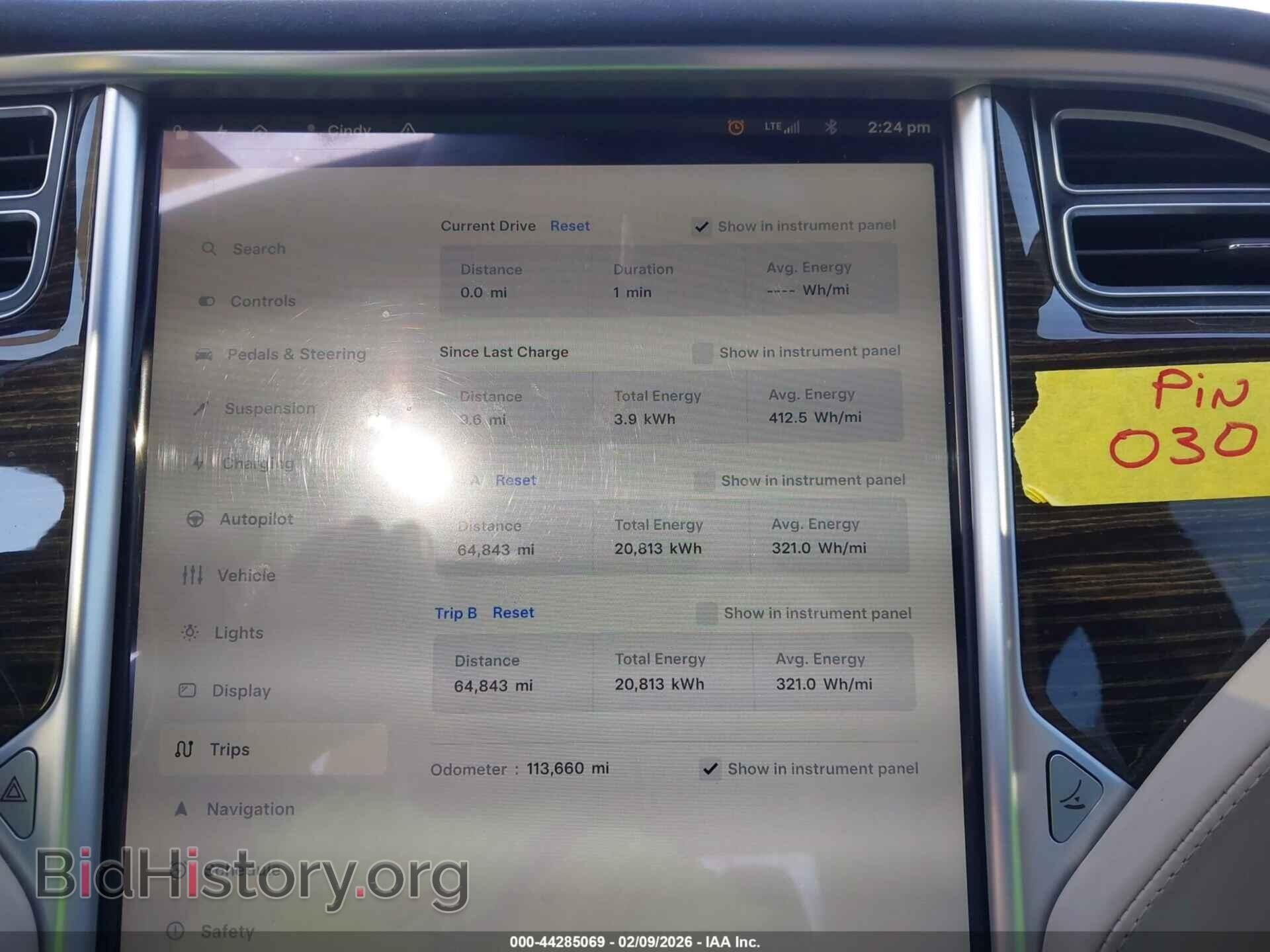 2016 TESLA MODEL S - VIN: 5YJSA1E23GF128461 - Photo 7