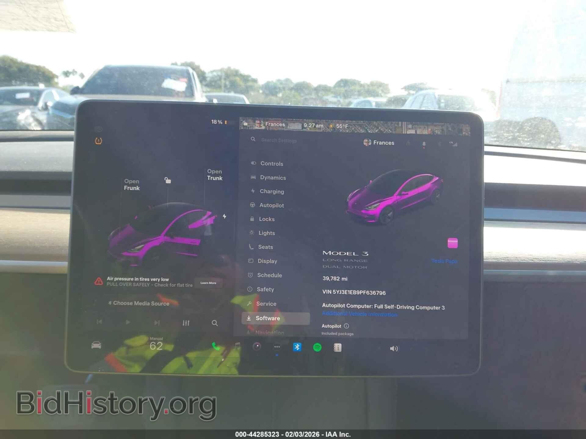 2023 TESLA MODEL 3 - VIN: 5YJ3E1EB9PF636796 - Фото 7