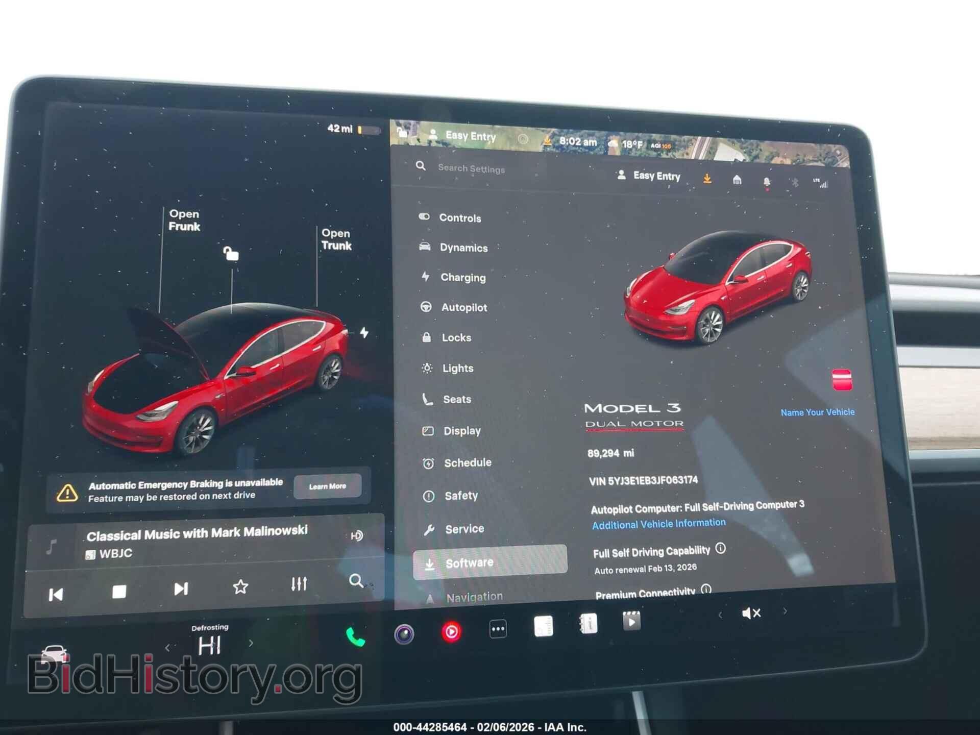 2018 TESLA MODEL 3 - VIN: 5YJ3E1EB3JF063174 - Photo 7