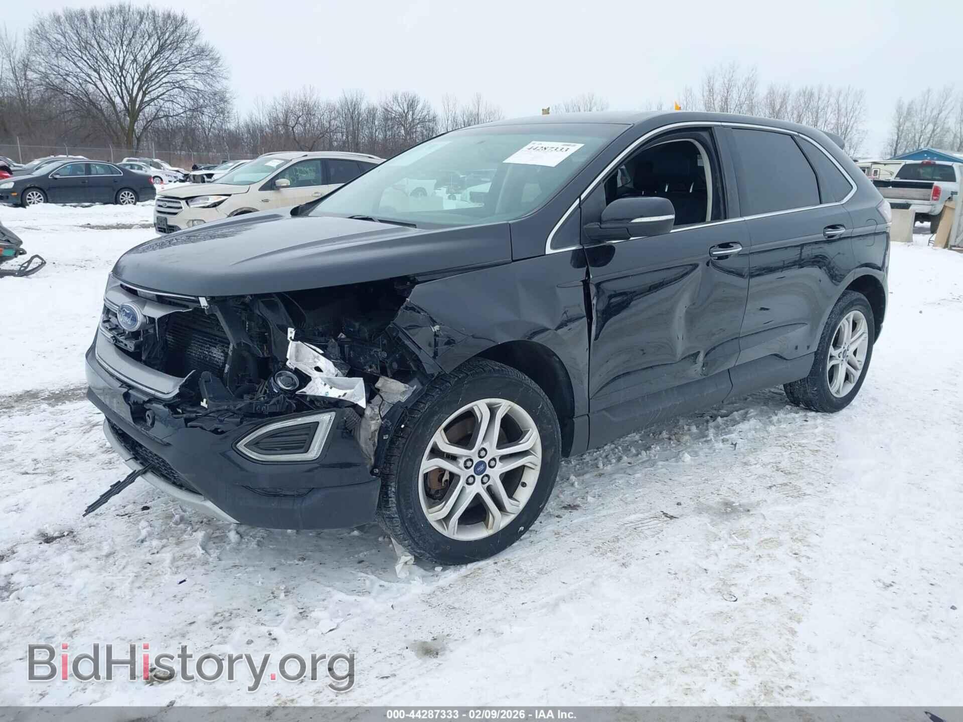 2016 FORD EDGE - VIN: 2FMPK3K81GBB42889 - Фото 2