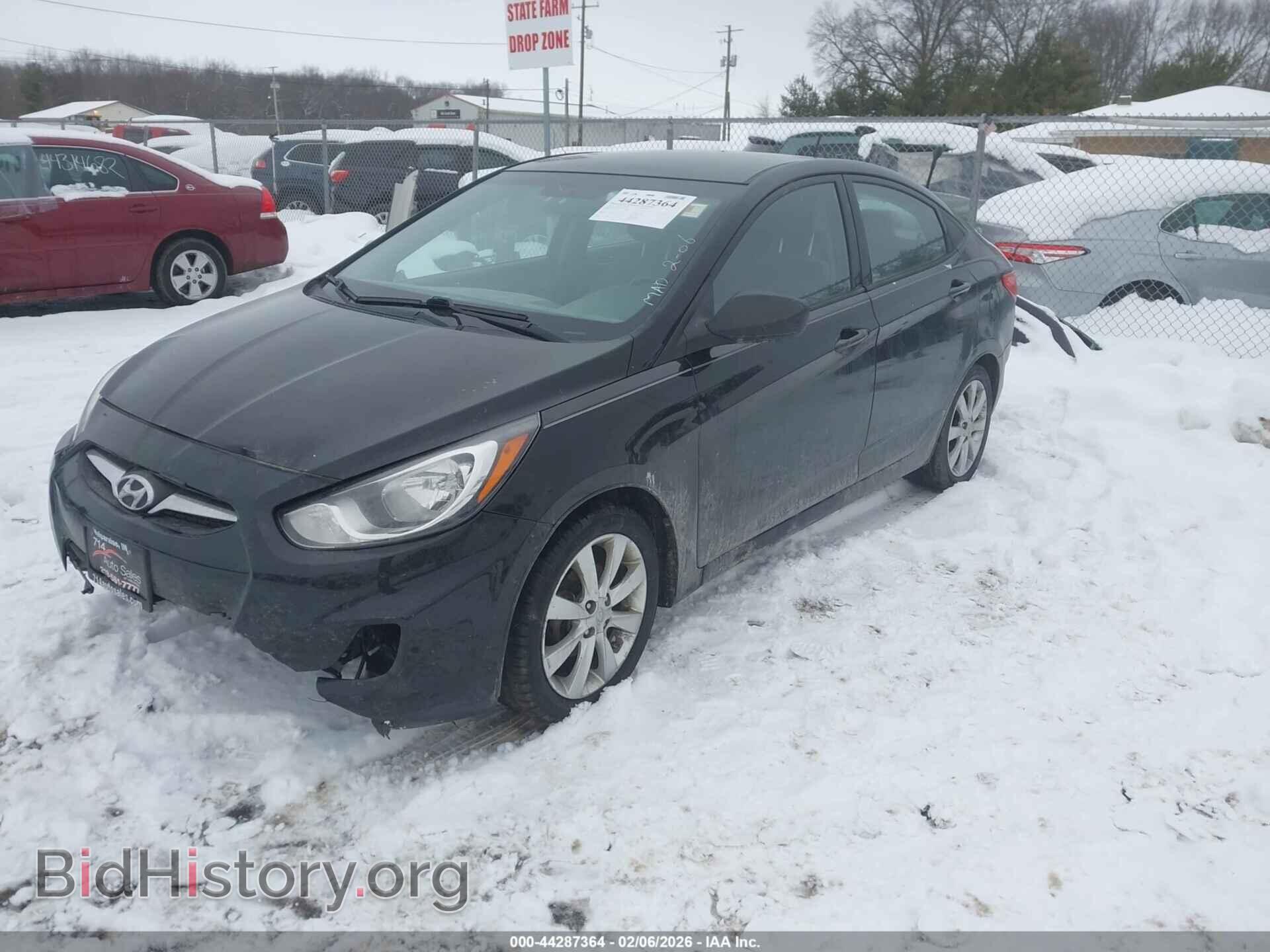 2013 HYUNDAI ACCENT - VIN: KMHCU4AE0DU460482 - Фото 2