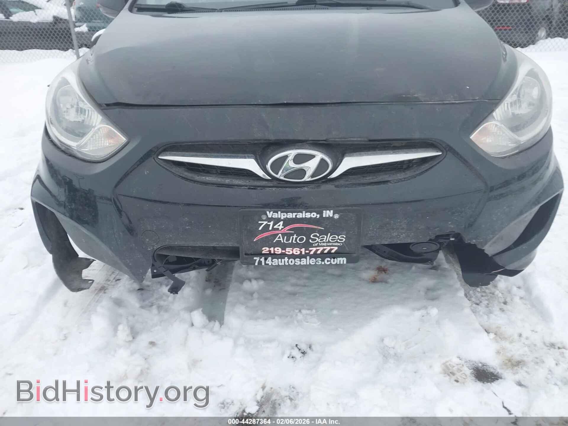 2013 HYUNDAI ACCENT - VIN: KMHCU4AE0DU460482 - Фото 6
