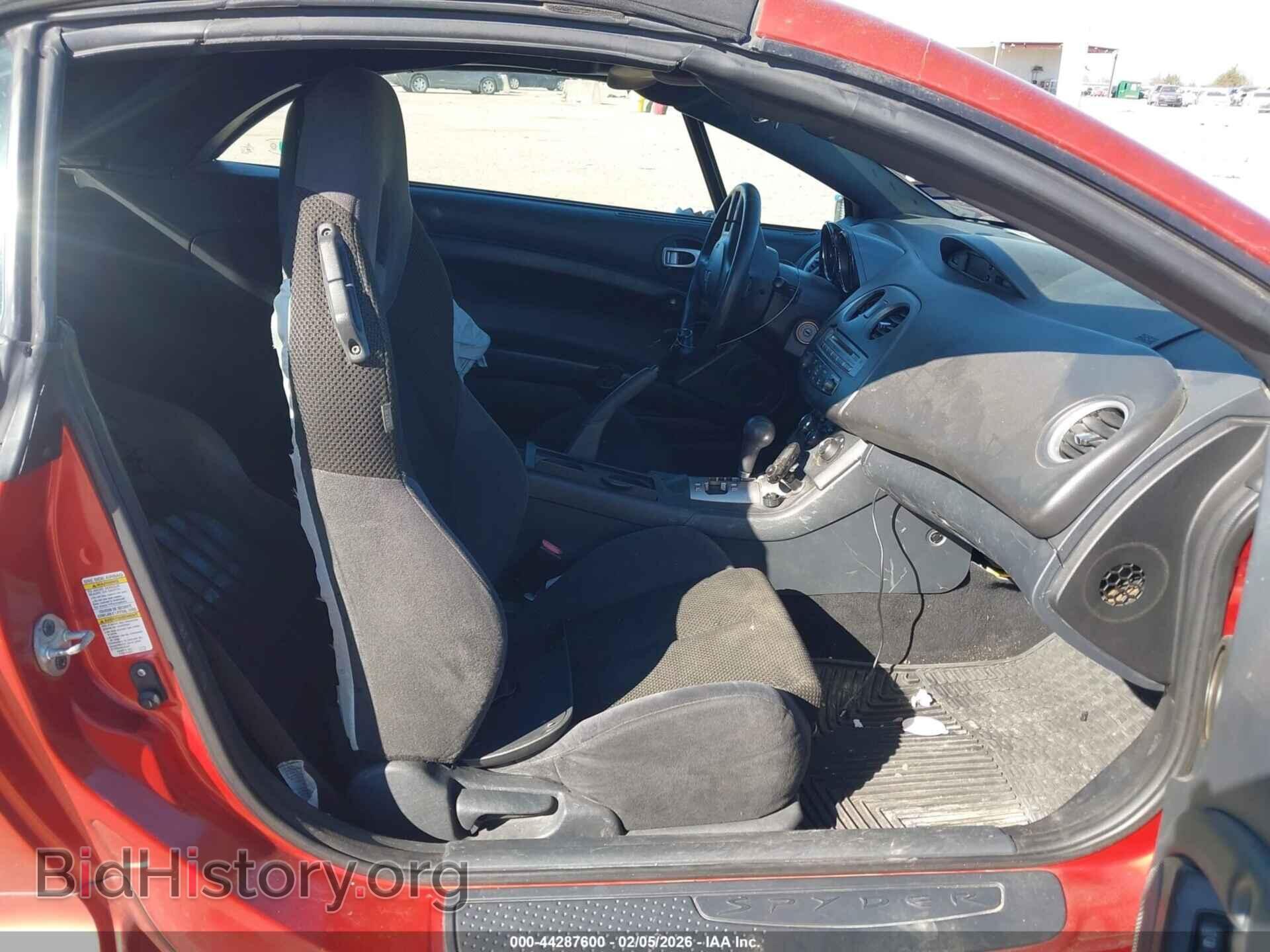 2008 MITSUBISHI ECLIPSE SPYDER - VIN: 4A3AL25F28E001117 - Photo 5