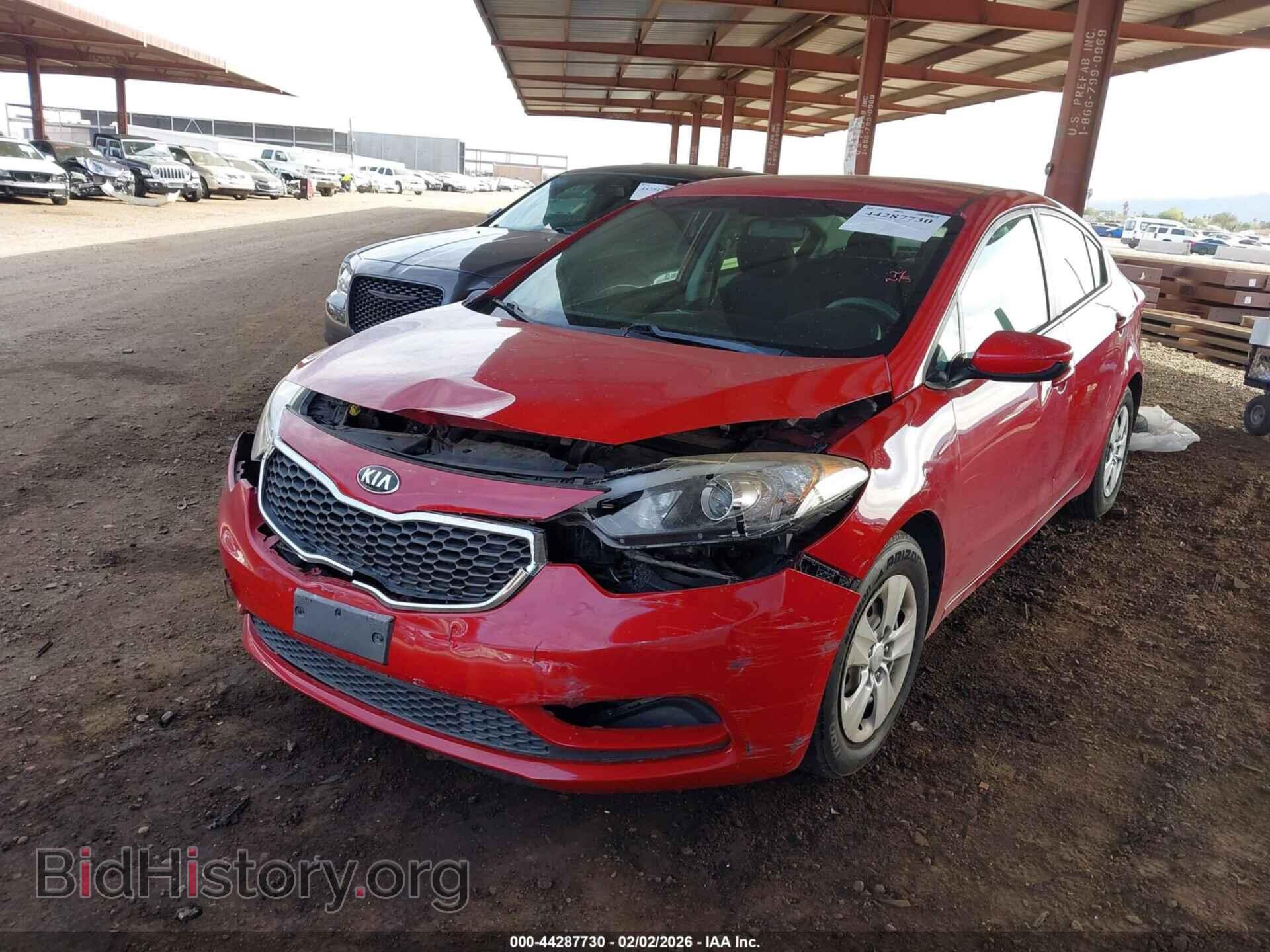 2016 KIA FORTE - VIN: KNAFK4A60G5462339 - Фото 2