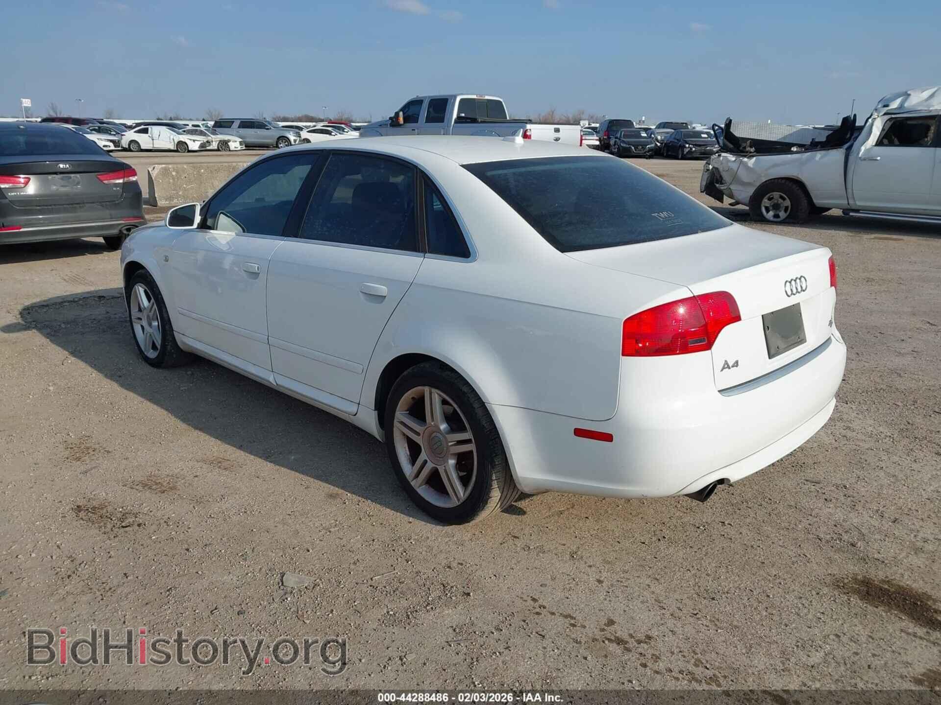 2008 AUDI A4 - VIN: WAUDF78E78A047280 - Фото 3