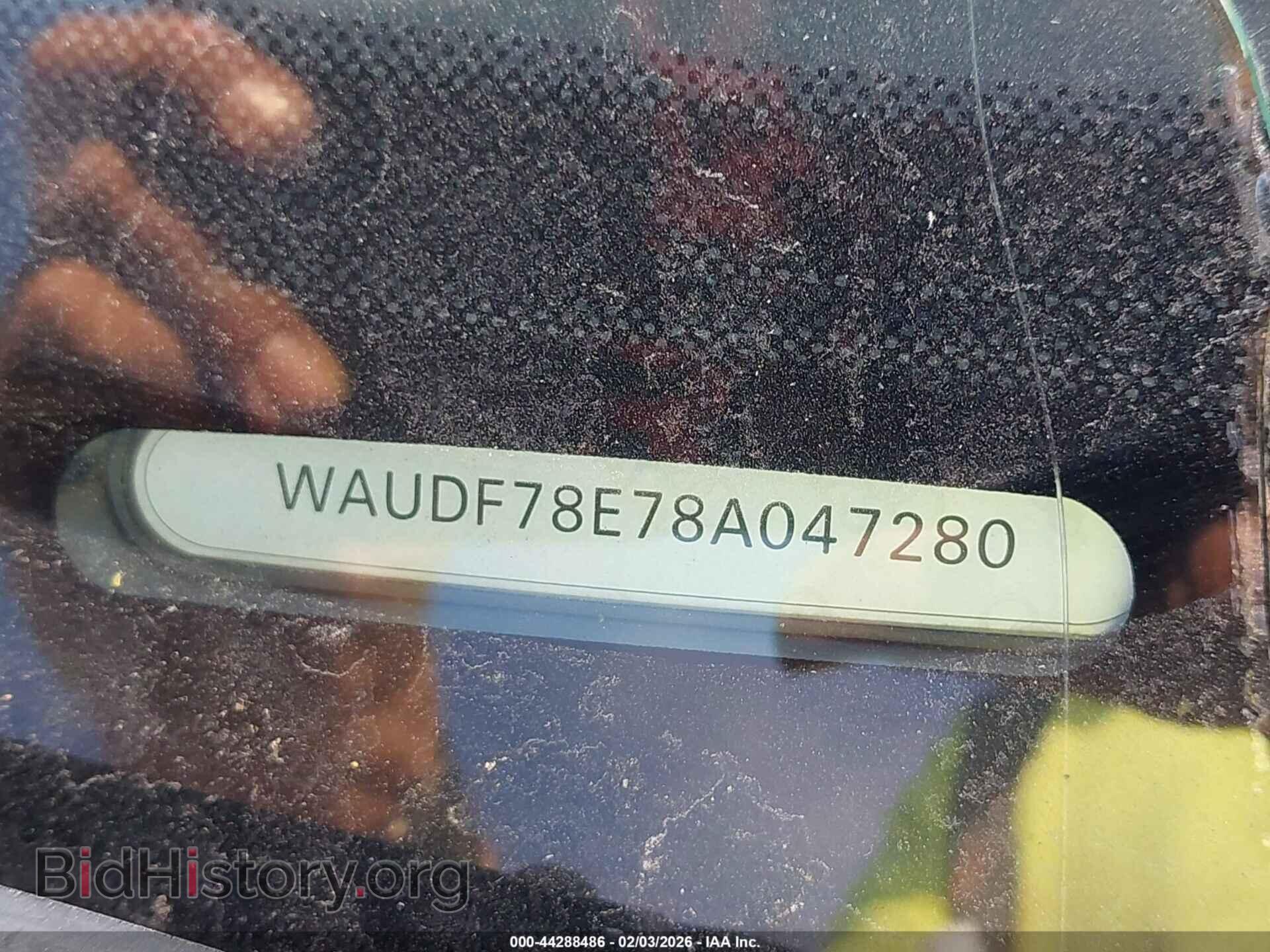 2008 AUDI A4 - VIN: WAUDF78E78A047280 - Фото 9