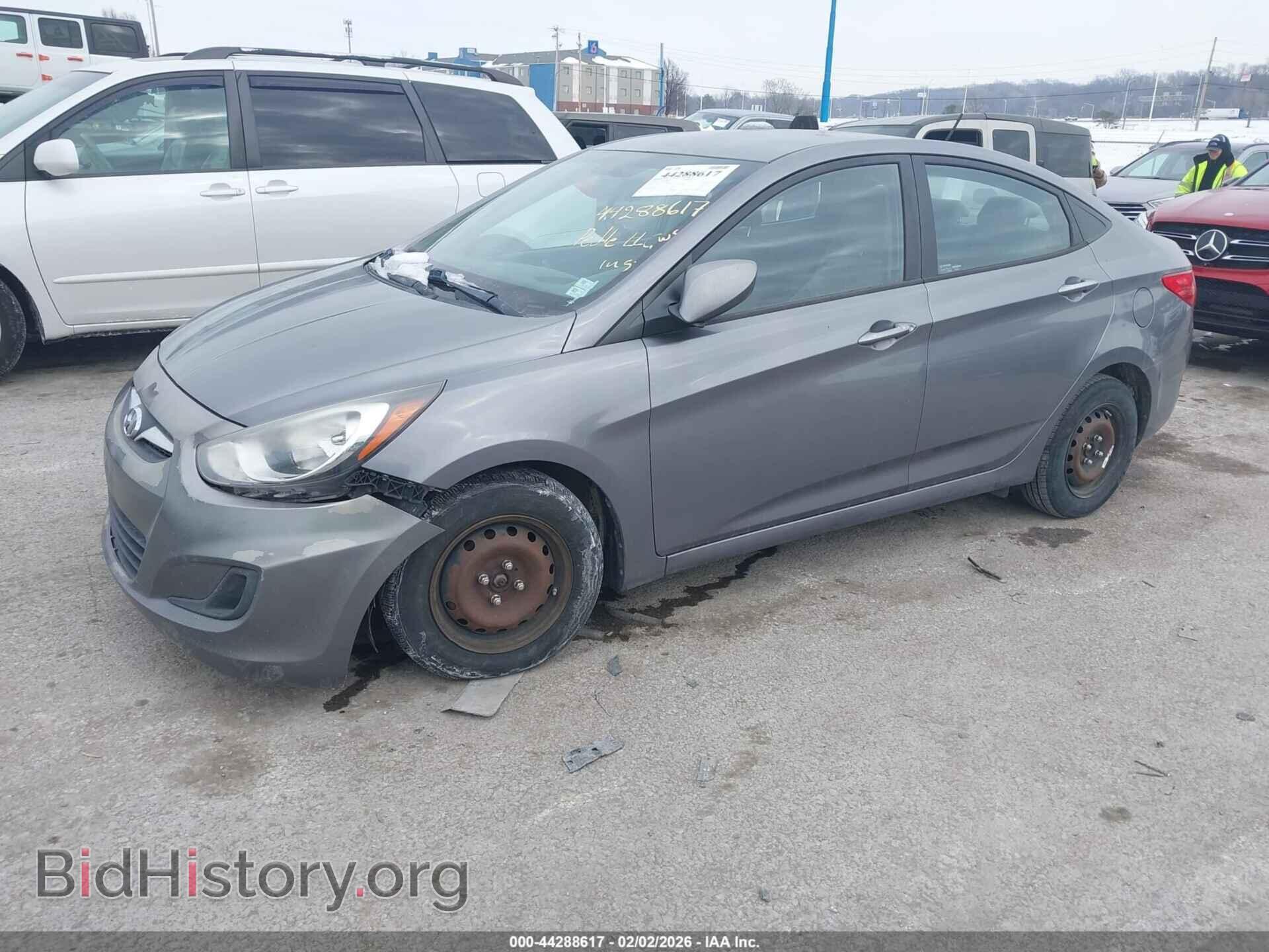 2014 HYUNDAI ACCENT - VIN: KMHCT4AE8EU649739 - Фото 2