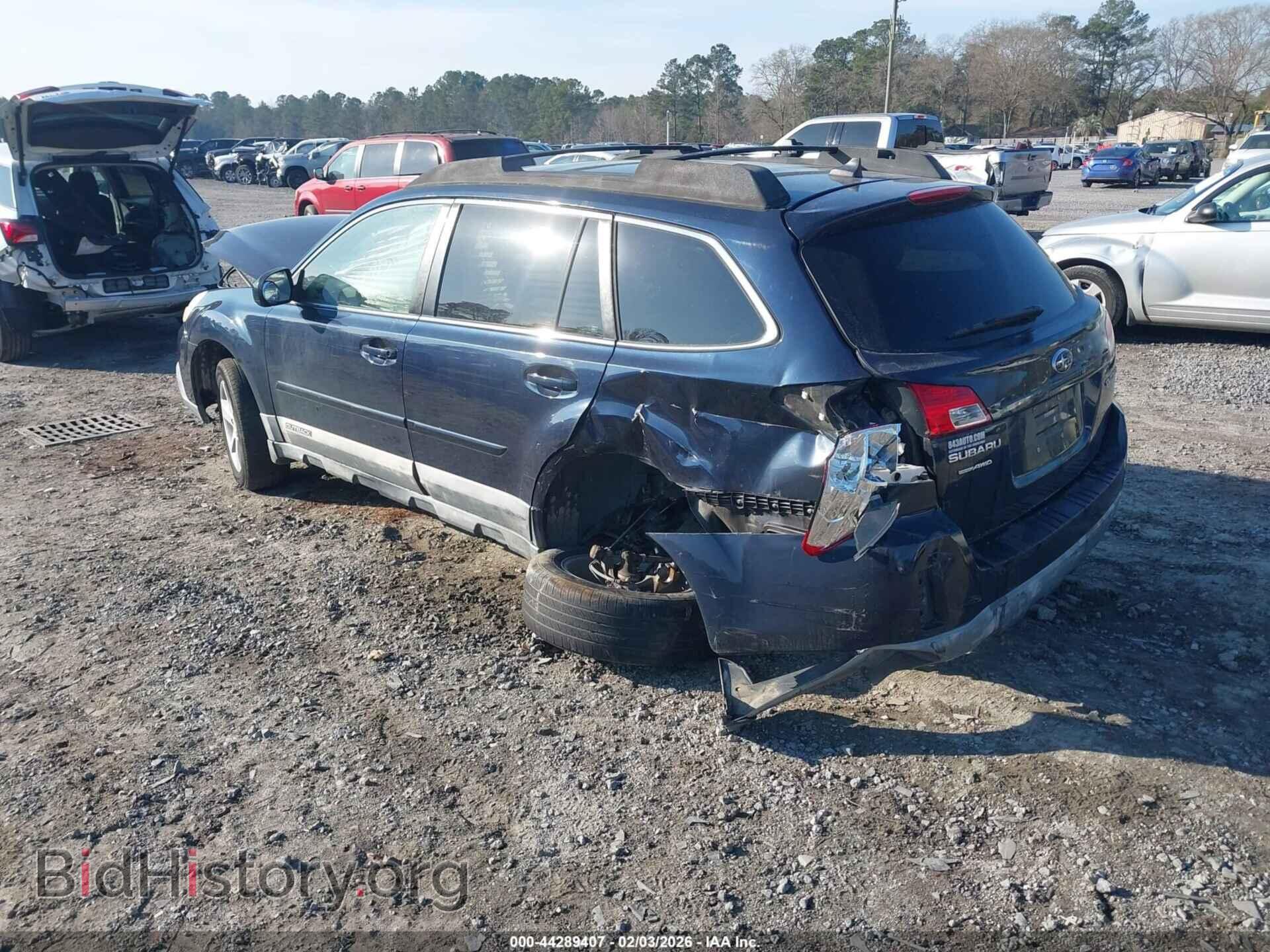 2014 SUBARU OUTBACK - VIN: 4S4BRCDC1E3221841 - Фото 3