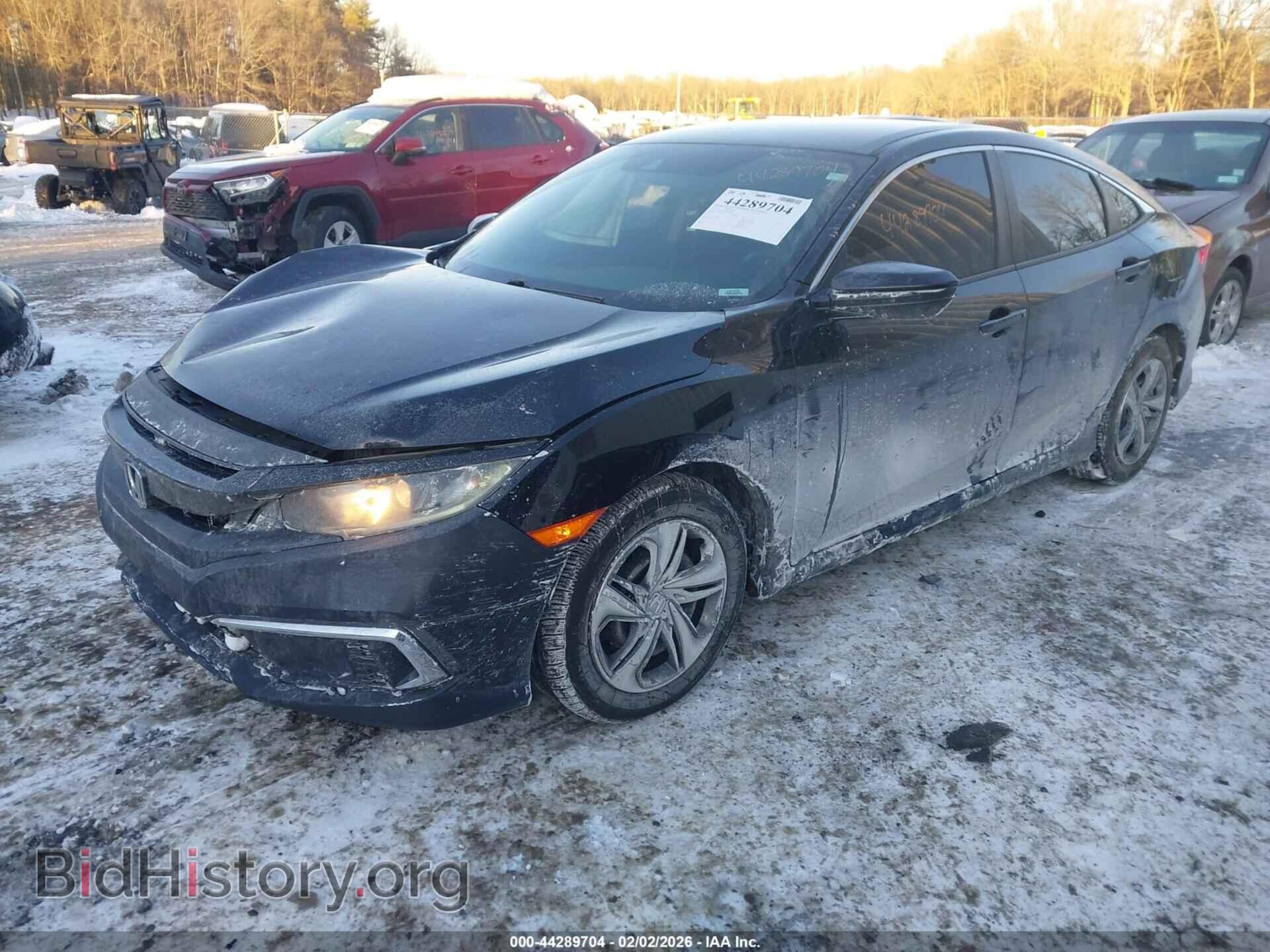 2019 HONDA CIVIC - VIN: 2HGFC2F6XKH596131 - Фото 2