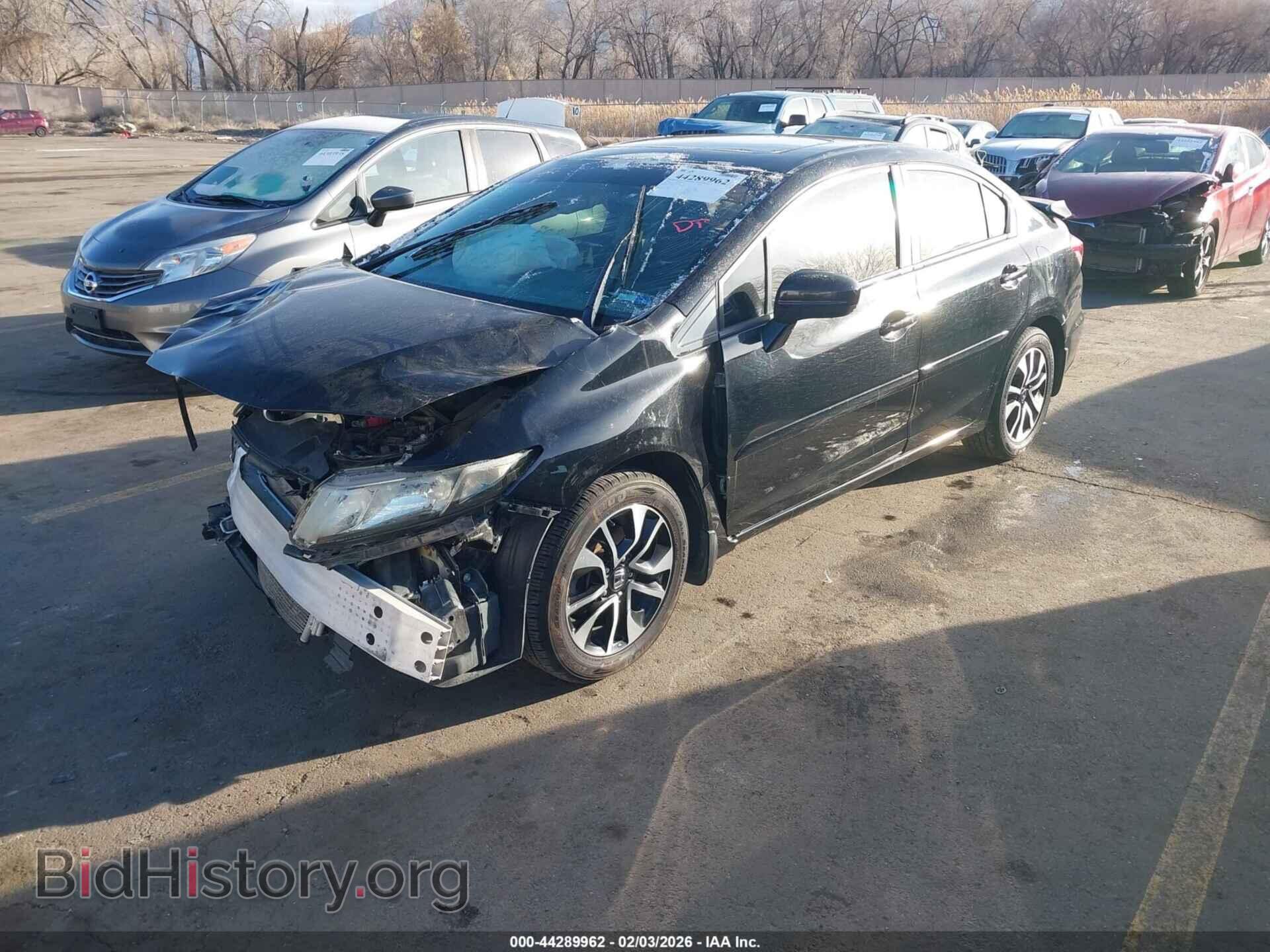 2014 HONDA CIVIC - VIN: 19XFB2F87EE019530 - Фото 2