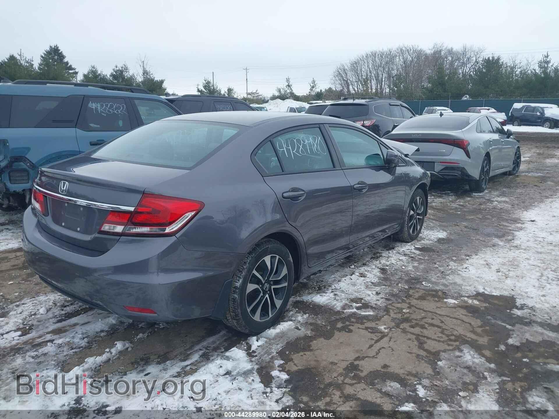 2015 HONDA CIVIC - VIN: 19XFB2F84FE043611 - Фото 4