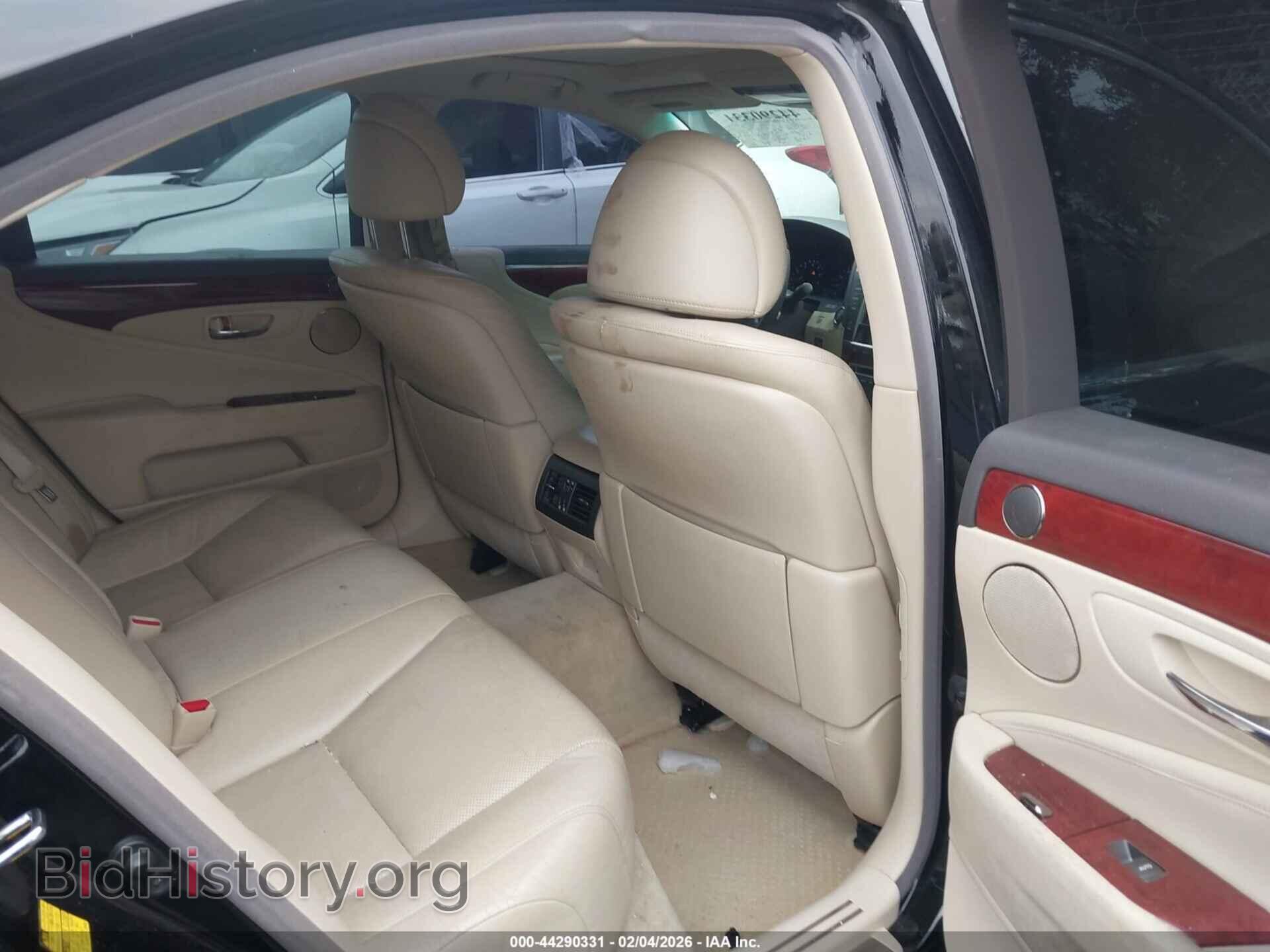 2012 LEXUS LS 460 - VIN: JTHBL5EFXC5111235 - Фото 8