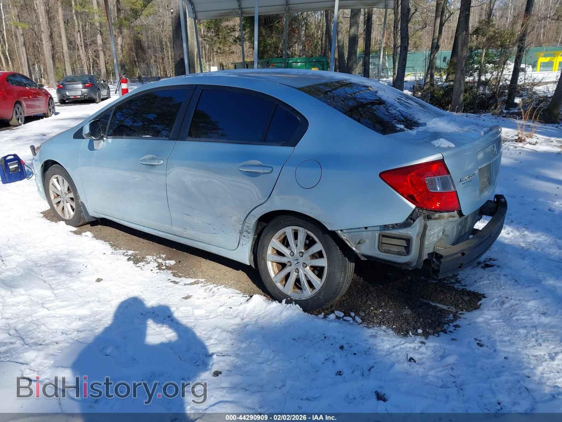 2012 HONDA CIVIC - VIN: 2HGFB2F8XCH527526 - Фото 3
