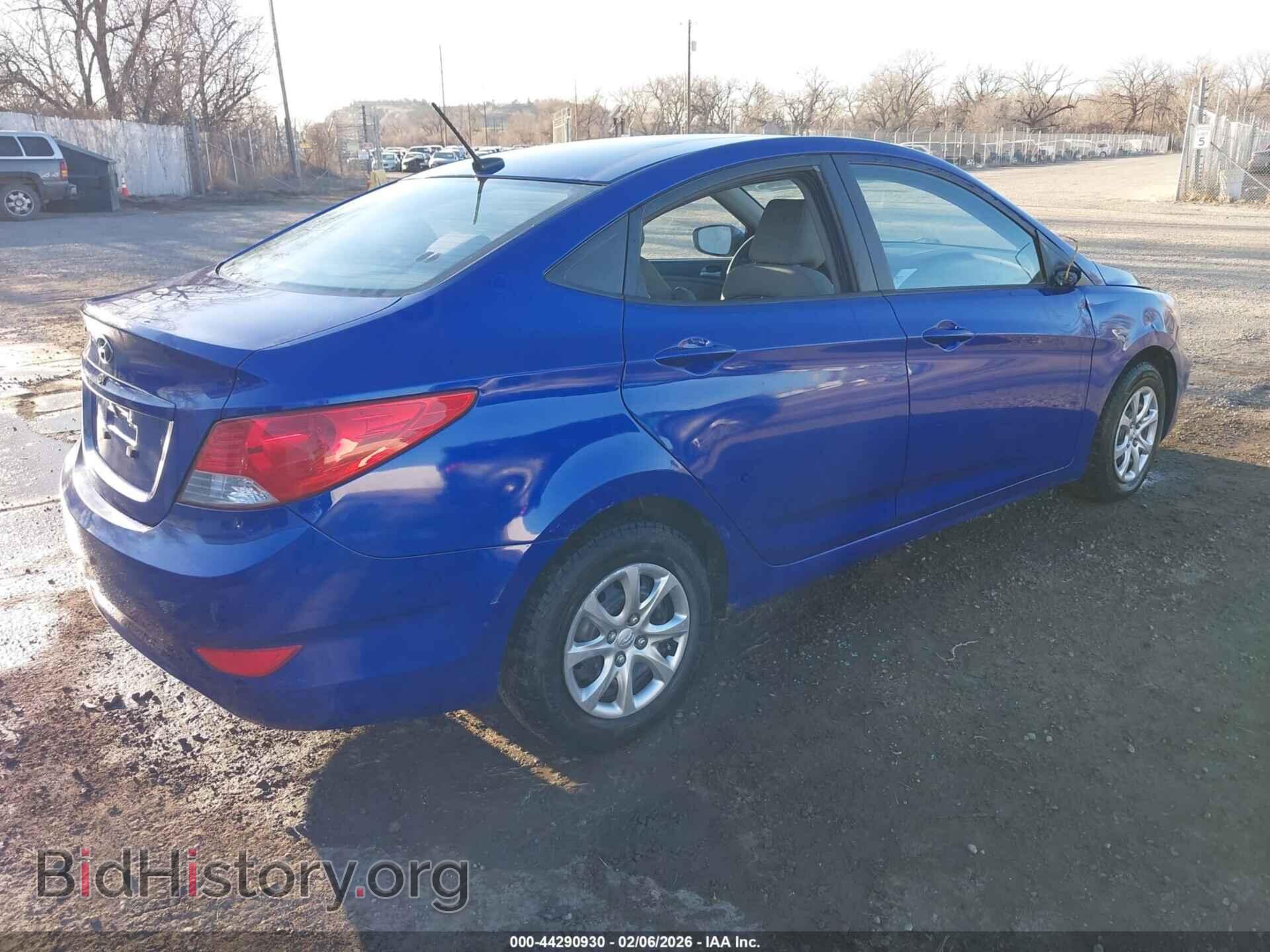2013 HYUNDAI ACCENT - VIN: KMHCT4AE9DU464405 - Photo 4