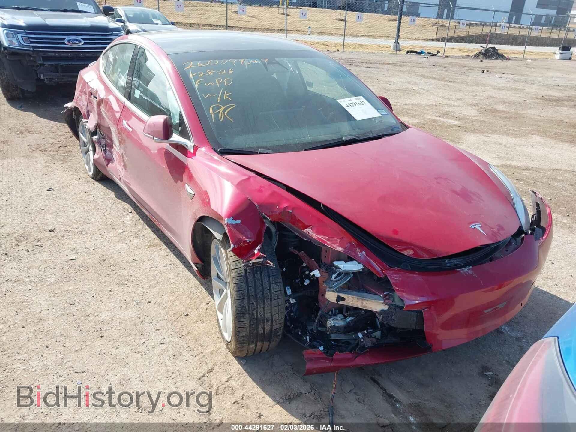 Photo 5YJ3E1EA9JF047052 - TESLA MODEL 3 2018
