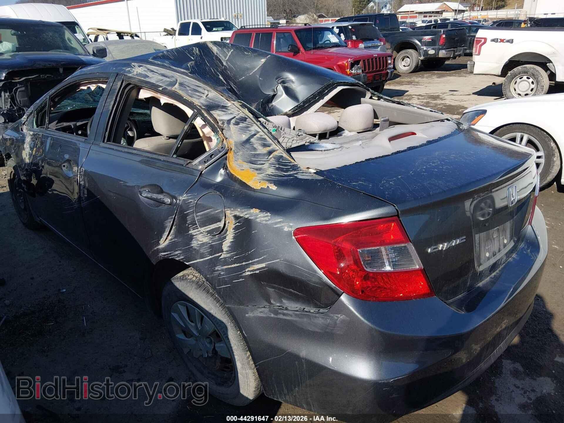 2012 HONDA CIVIC - VIN: 19XFB2F58CE086298 - Фото 3