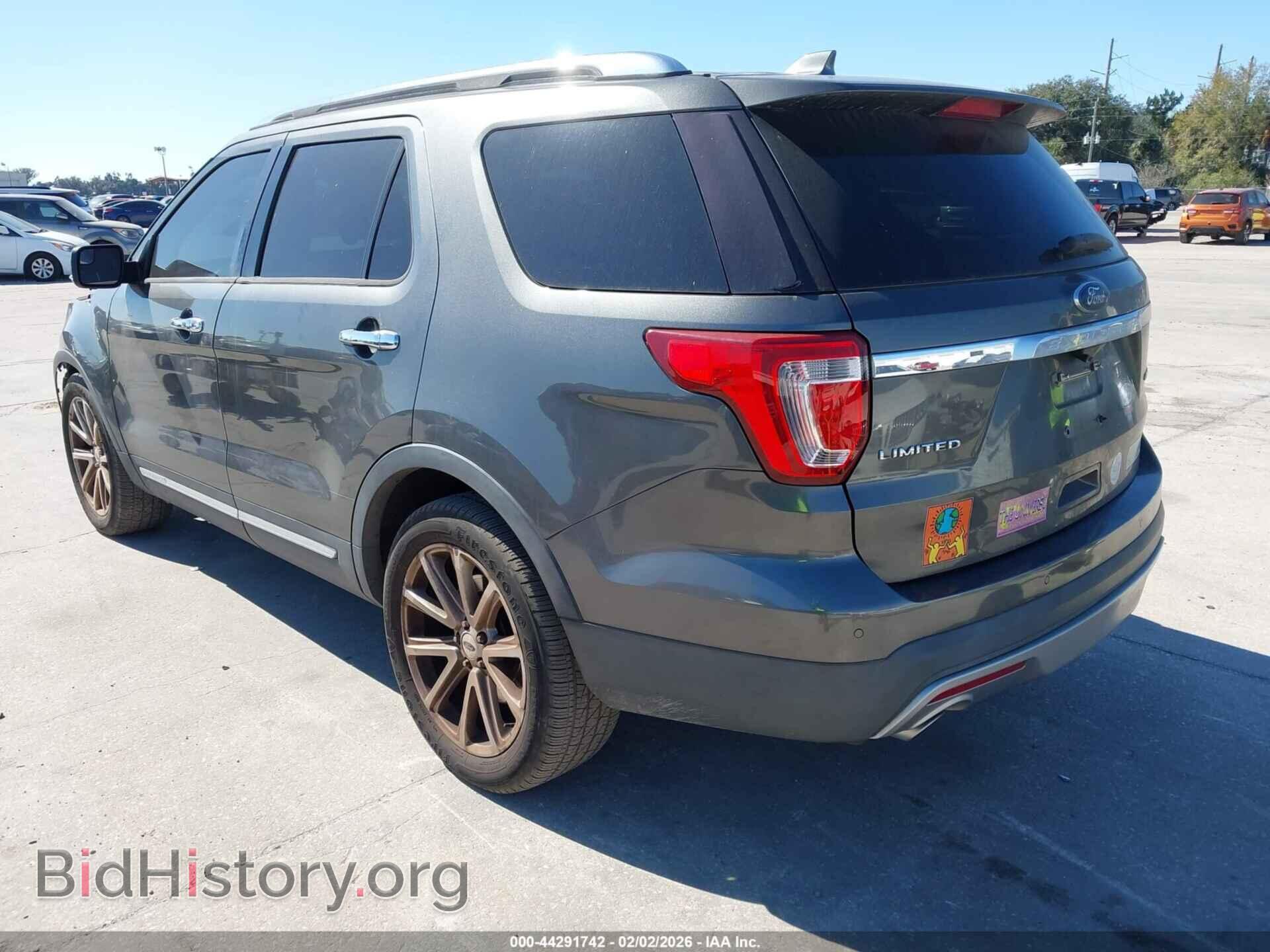 2016 FORD EXPLORER - VIN: 1FM5K7F88GGC14222 - Фото 3