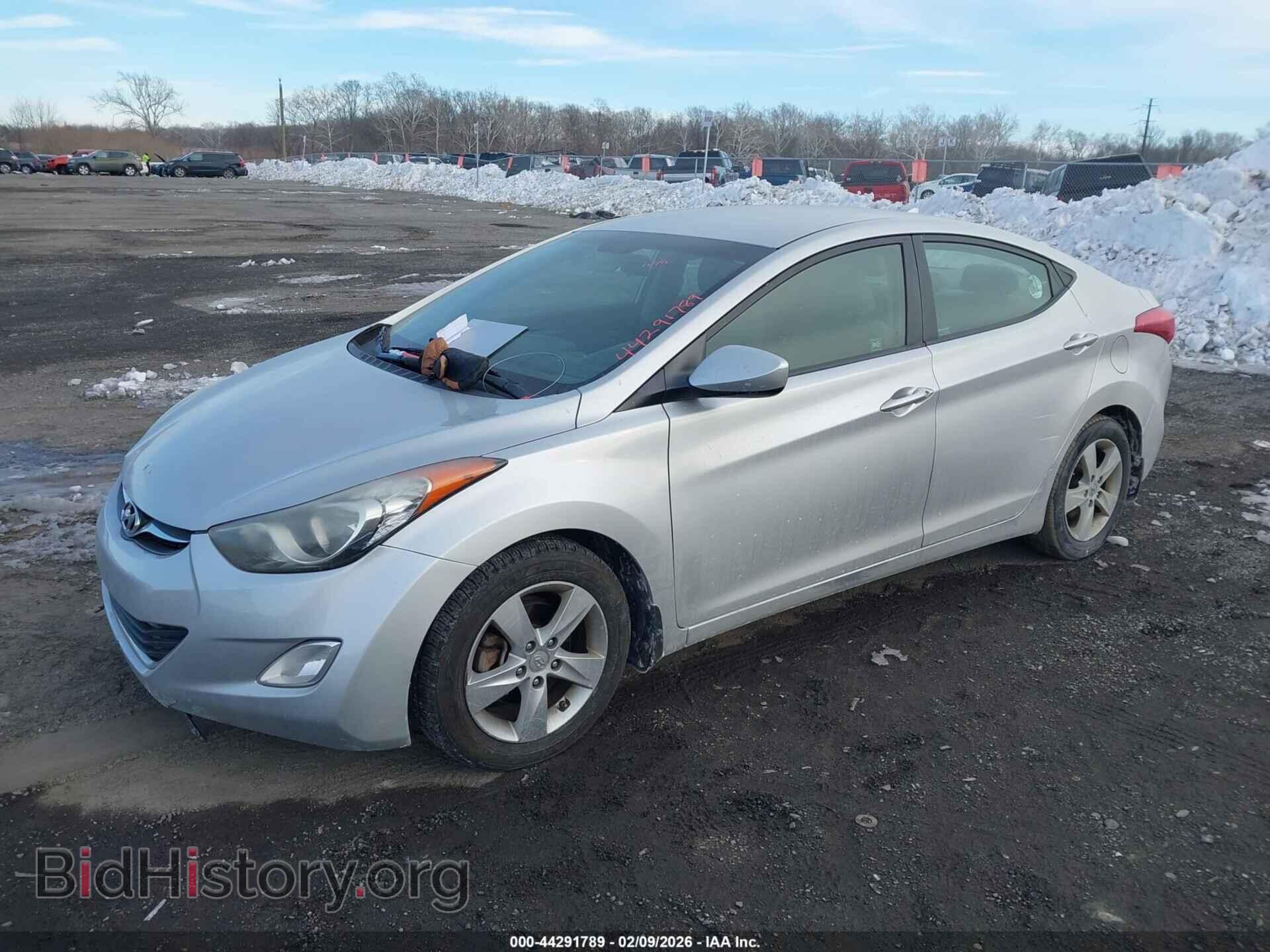 2013 HYUNDAI ELANTRA - VIN: KMHDH4AE2DU859841 - Фото 2