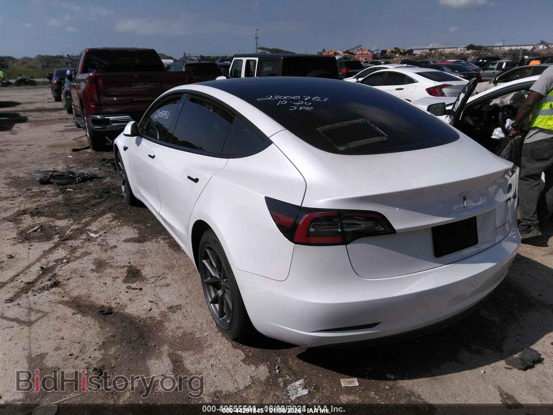 2022 TESLA MODEL 3 - VIN: 5YJ3E1EB7NF349616 - Фото 3