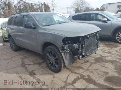 2025 Dodge DURANGO GT AWD, серый — VIN 1C4RDJDG7SC520738, IAAI