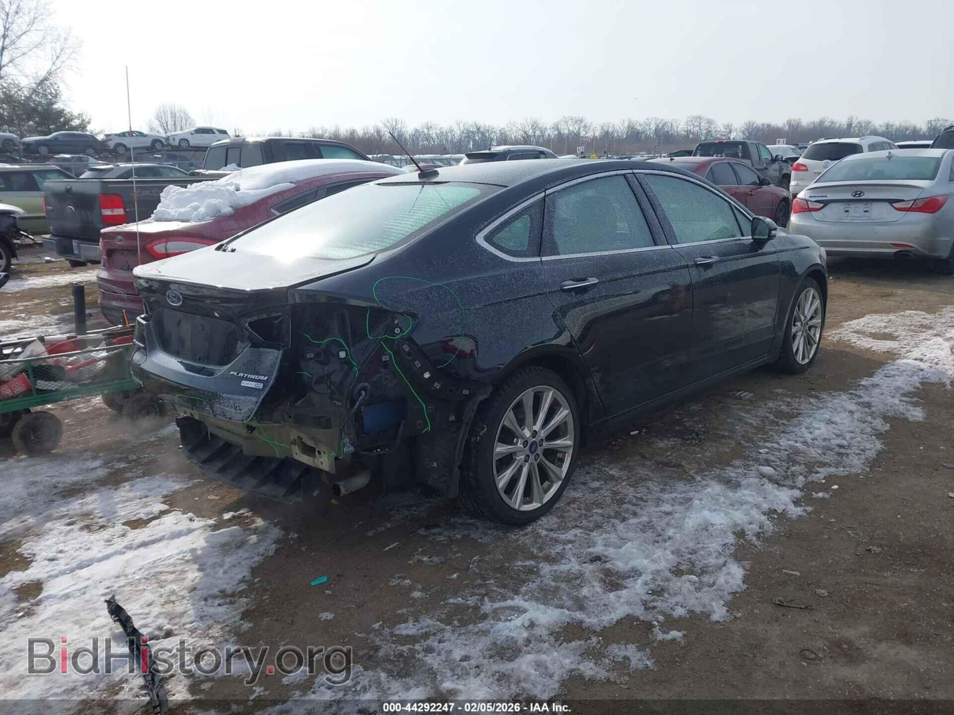2017 FORD FUSION - VIN: 3FA6P0D97HR170355 - Фото 4
