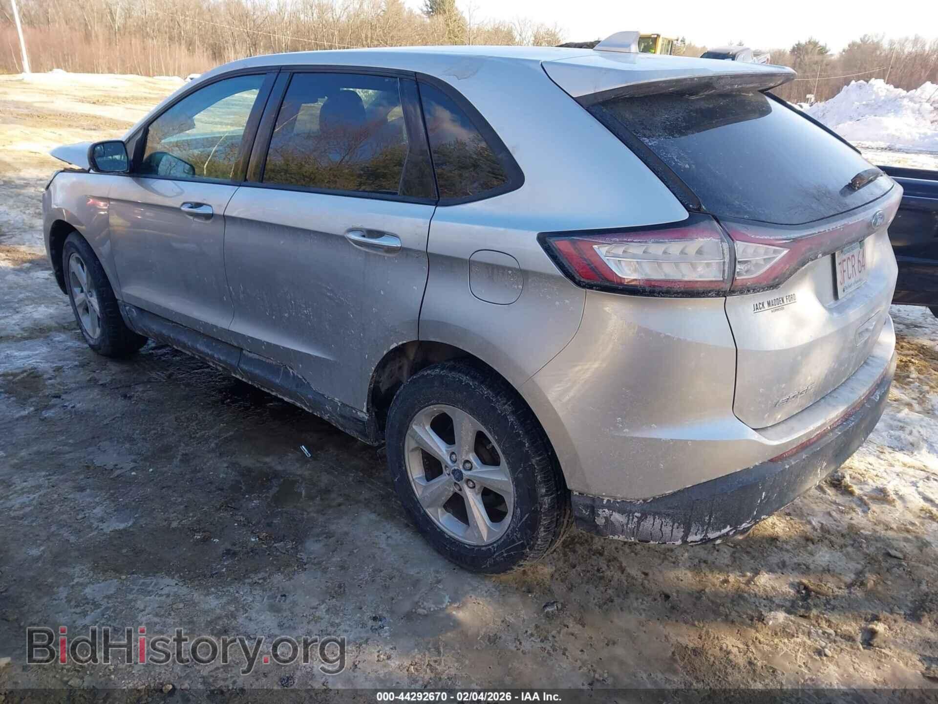 2015 FORD EDGE - VIN: 2FMTK4G97FBC08088 - Фото 3