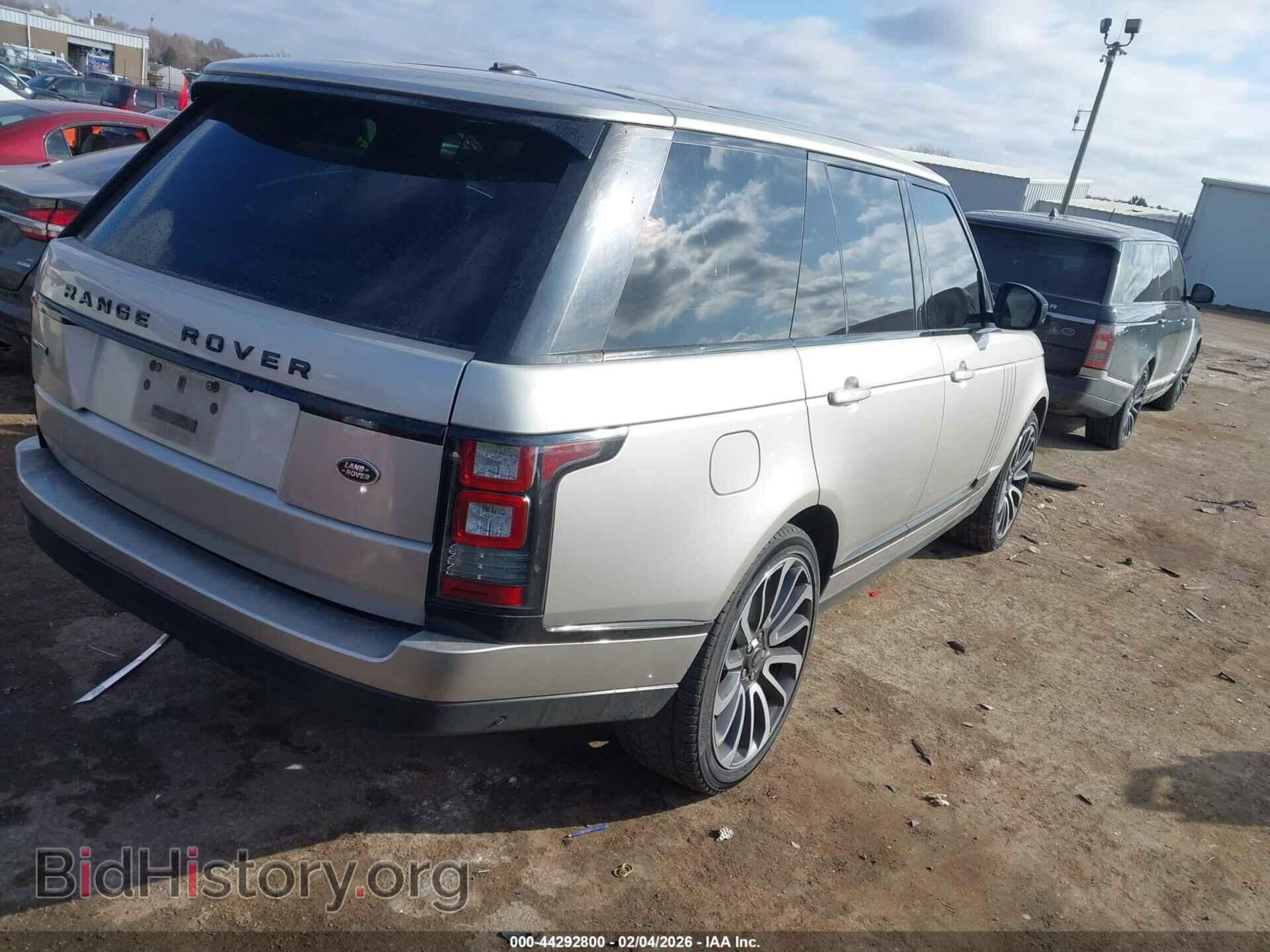 2015 LAND ROVER RANGE ROVER - VIN: SALGV2TF2FA197843 - Фото 4