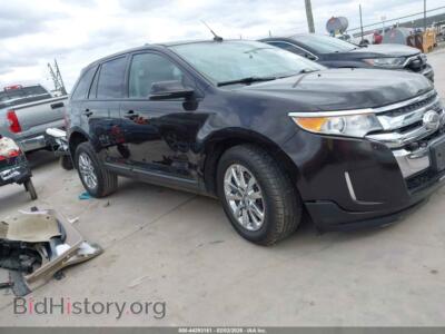 2013 Ford EDGE SEL, черный — VIN 2FMDK3JC1DBA79796, IAAI