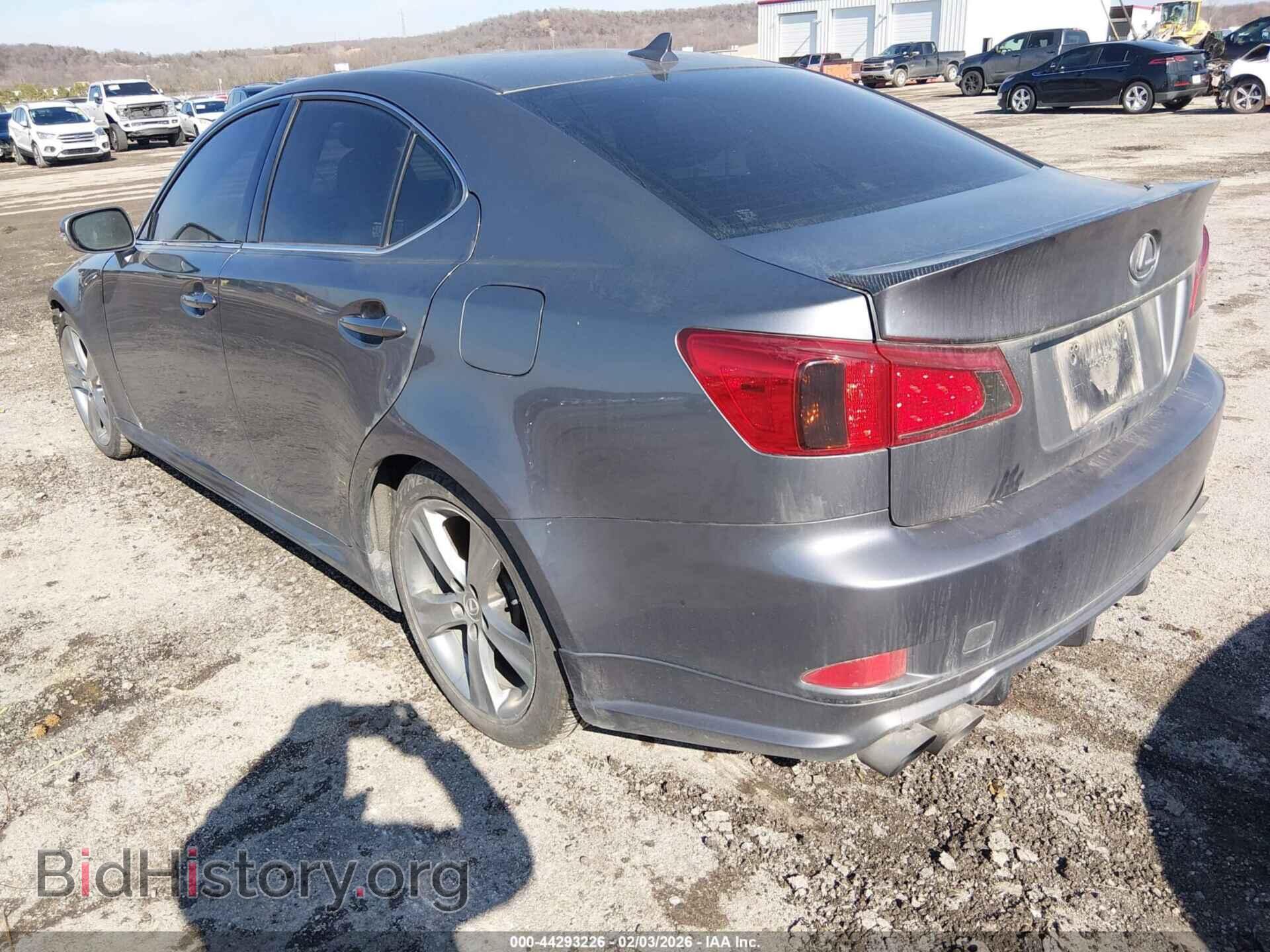 2012 LEXUS IS 350 - VIN: JTHBE5C26C5030775 - Photo 3
